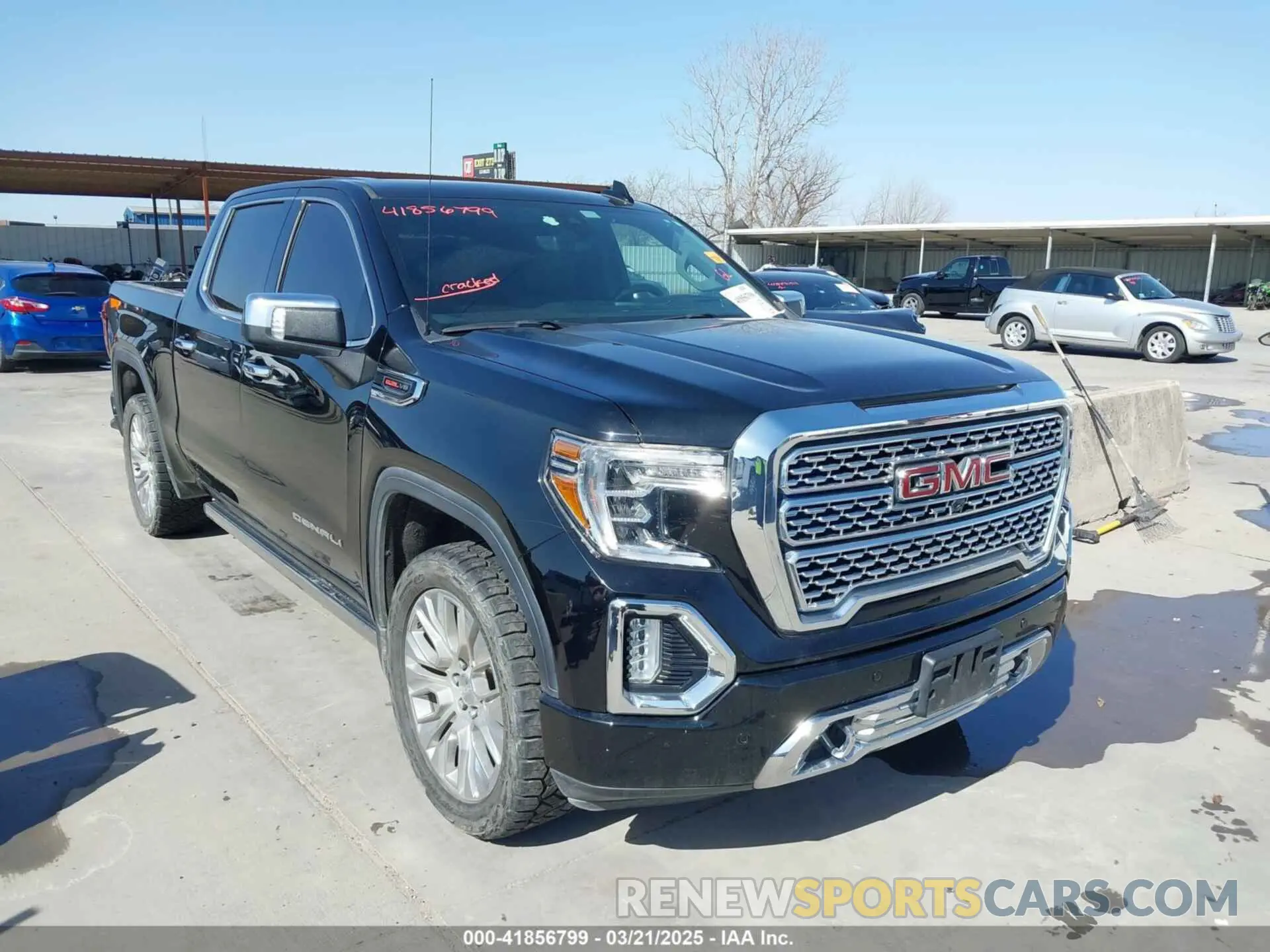 1 Photograph of a damaged car 1GTU9FEL6LZ173499 GMC SIERRA 1500 2020