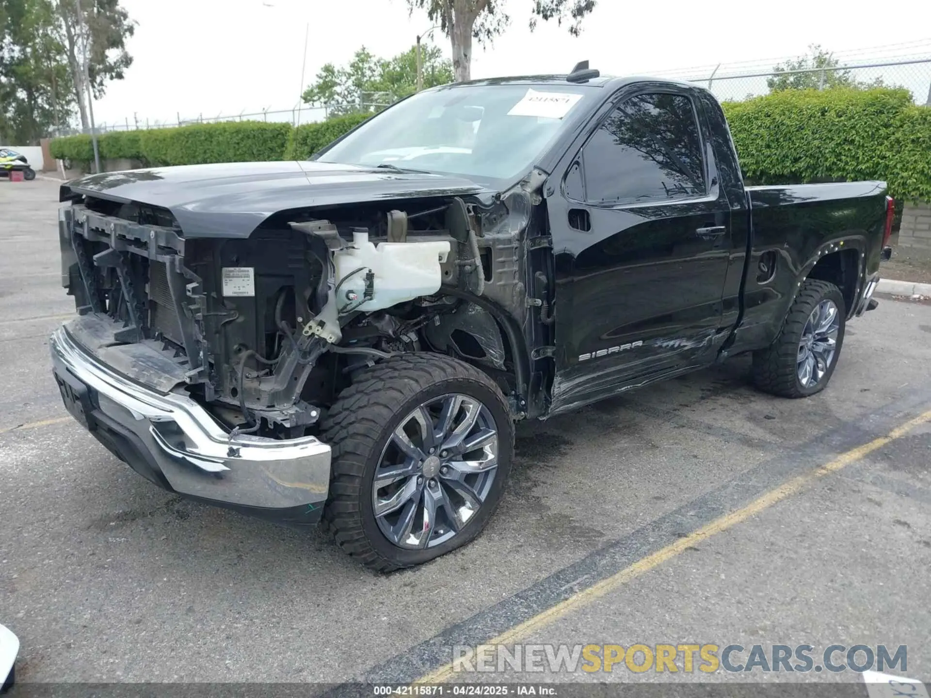 2 Photograph of a damaged car 3GTN8AEH1LG211887 GMC SIERRA 1500 2020