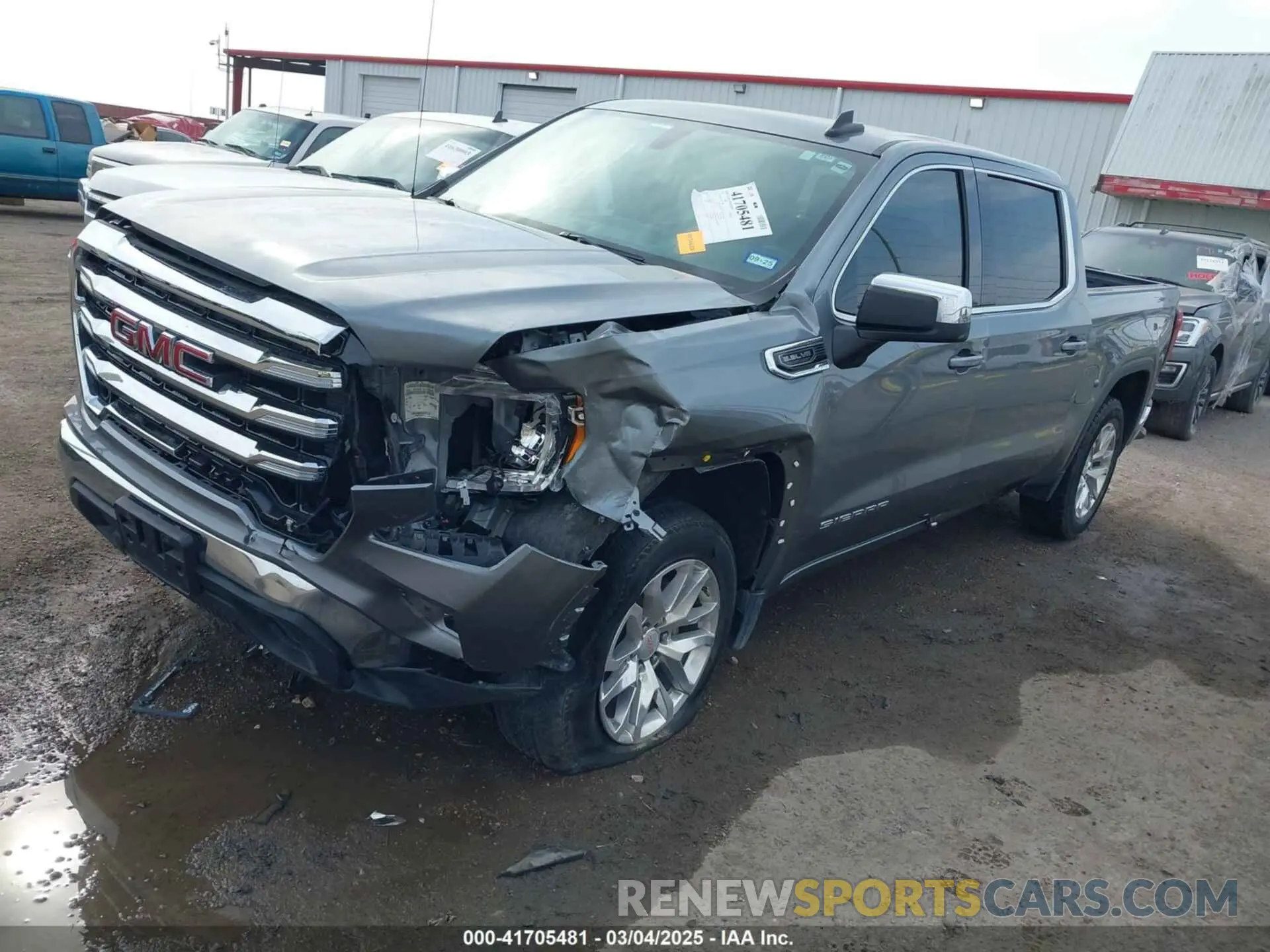 2 Photograph of a damaged car 3GTP8BED7LG136964 GMC SIERRA 1500 2020