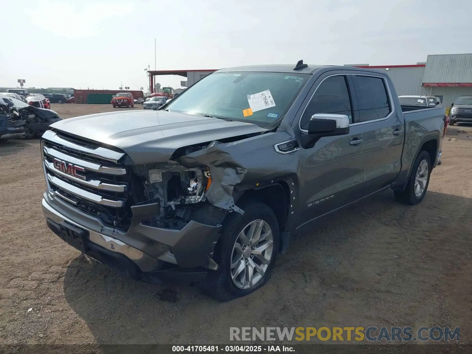 6 Photograph of a damaged car 3GTP8BED7LG136964 GMC SIERRA 1500 2020