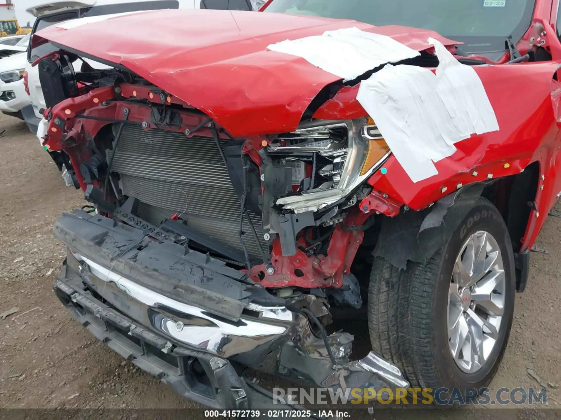 6 Photograph of a damaged car 3GTP8DED4LG163535 GMC SIERRA 1500 2020