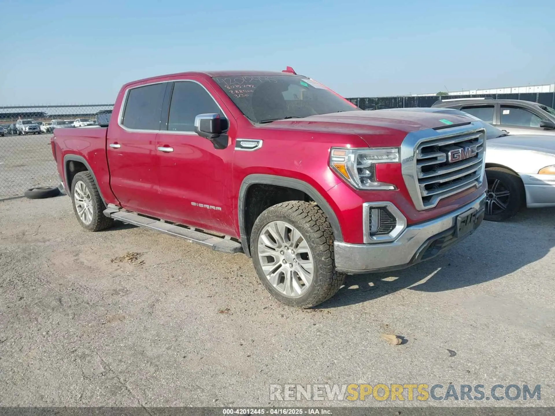 1 Photograph of a damaged car 3GTP8DED9LG288966 GMC SIERRA 1500 2020
