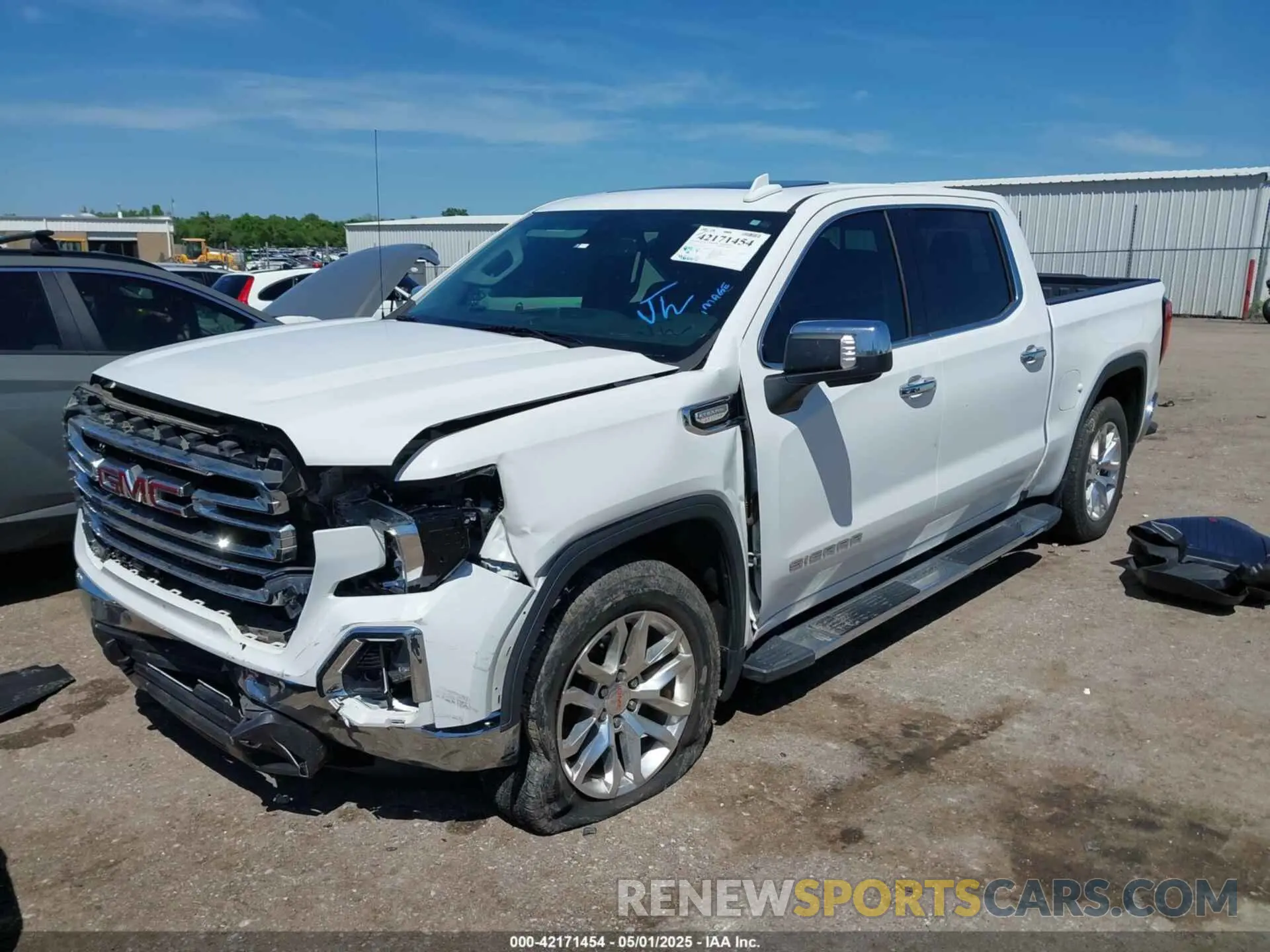 2 Photograph of a damaged car 3GTP8DEDXLG353243 GMC SIERRA 1500 2020