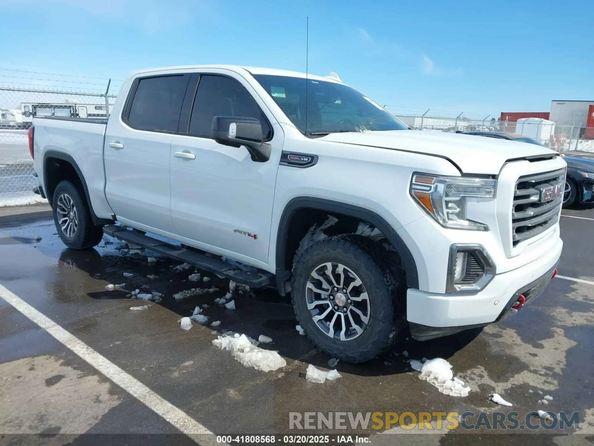 1 Photograph of a damaged car 3GTP9EEL3LG221872 GMC SIERRA 1500 2020