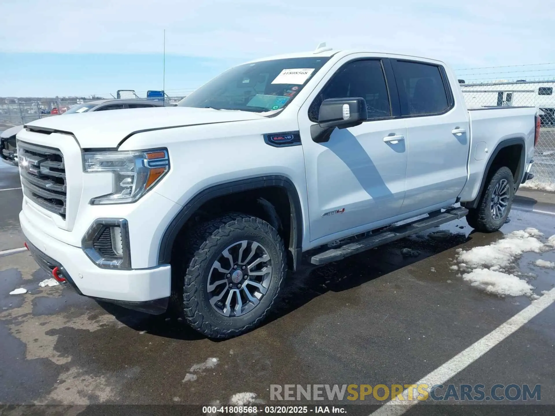 2 Photograph of a damaged car 3GTP9EEL3LG221872 GMC SIERRA 1500 2020