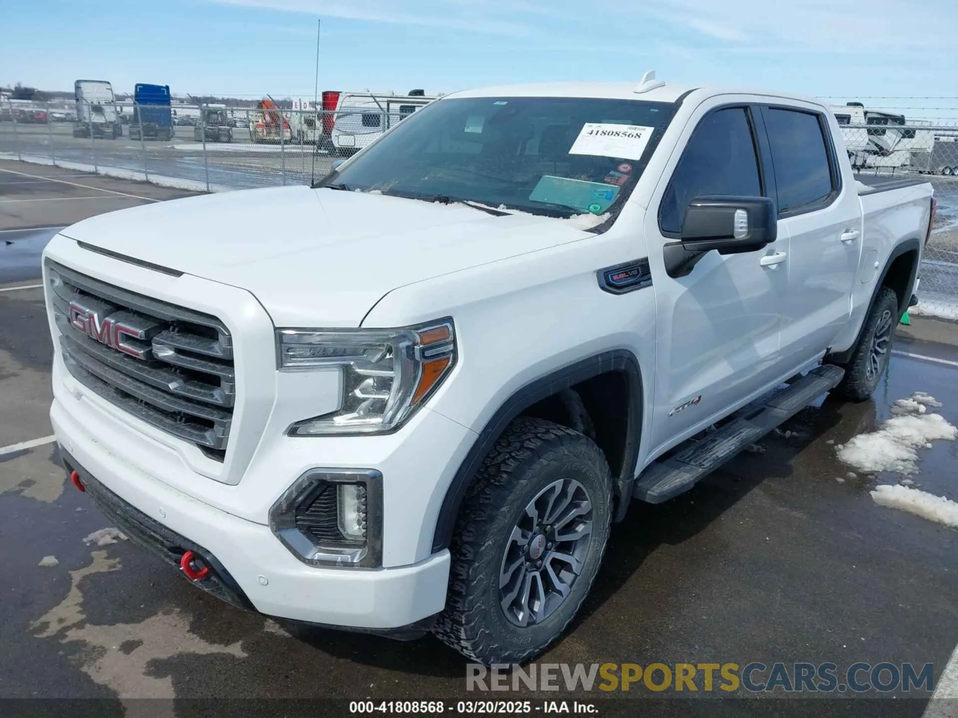 6 Photograph of a damaged car 3GTP9EEL3LG221872 GMC SIERRA 1500 2020