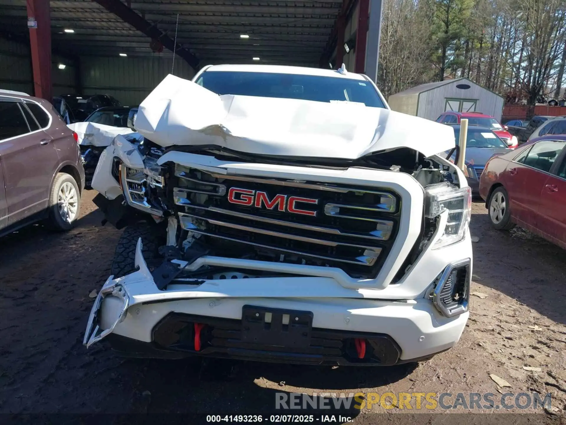 6 Photograph of a damaged car 3GTP9EEL5LG323786 GMC SIERRA 1500 2020
