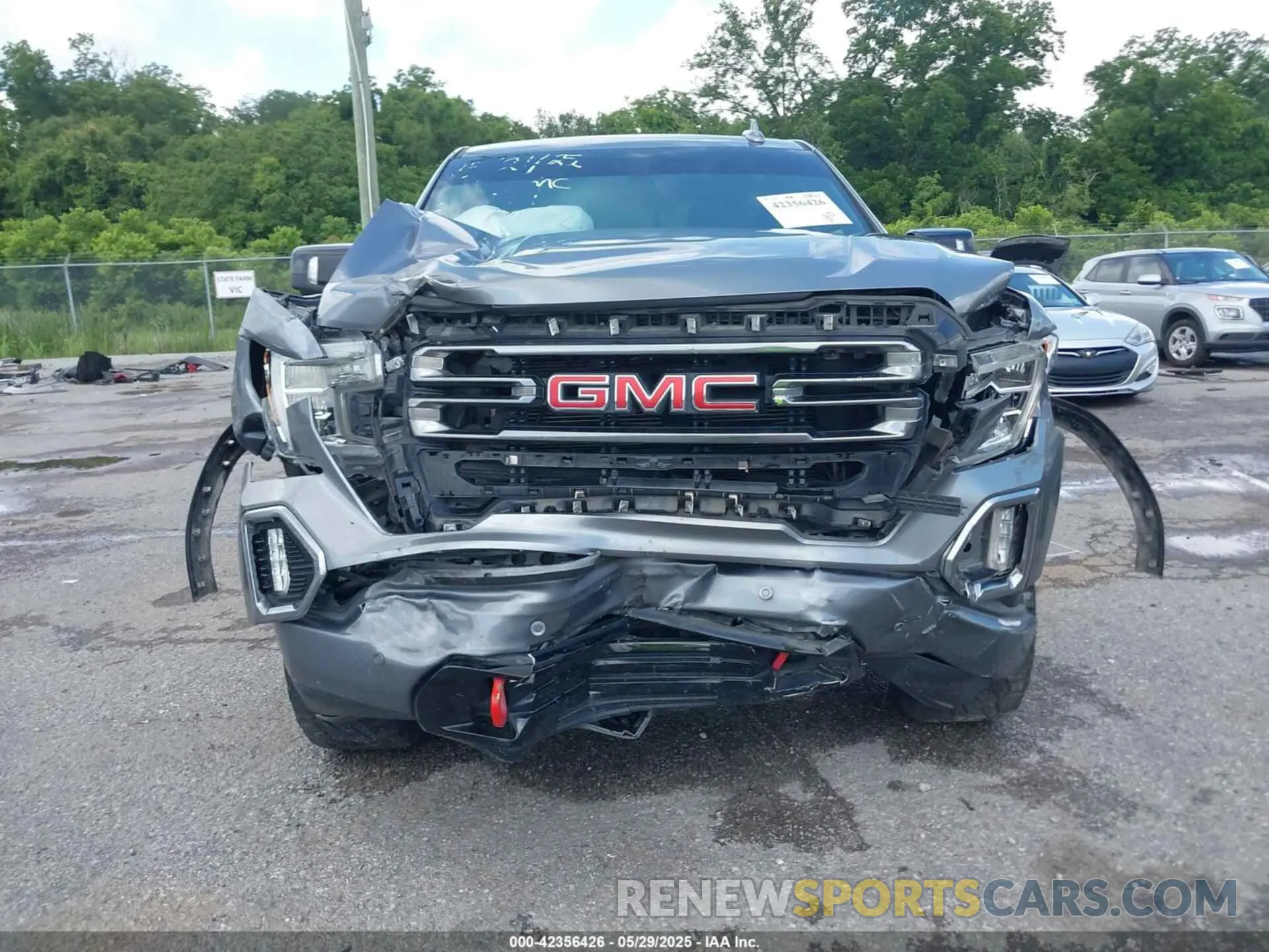 6 Photograph of a damaged car 3GTP9EEL5LG387844 GMC SIERRA 1500 2020
