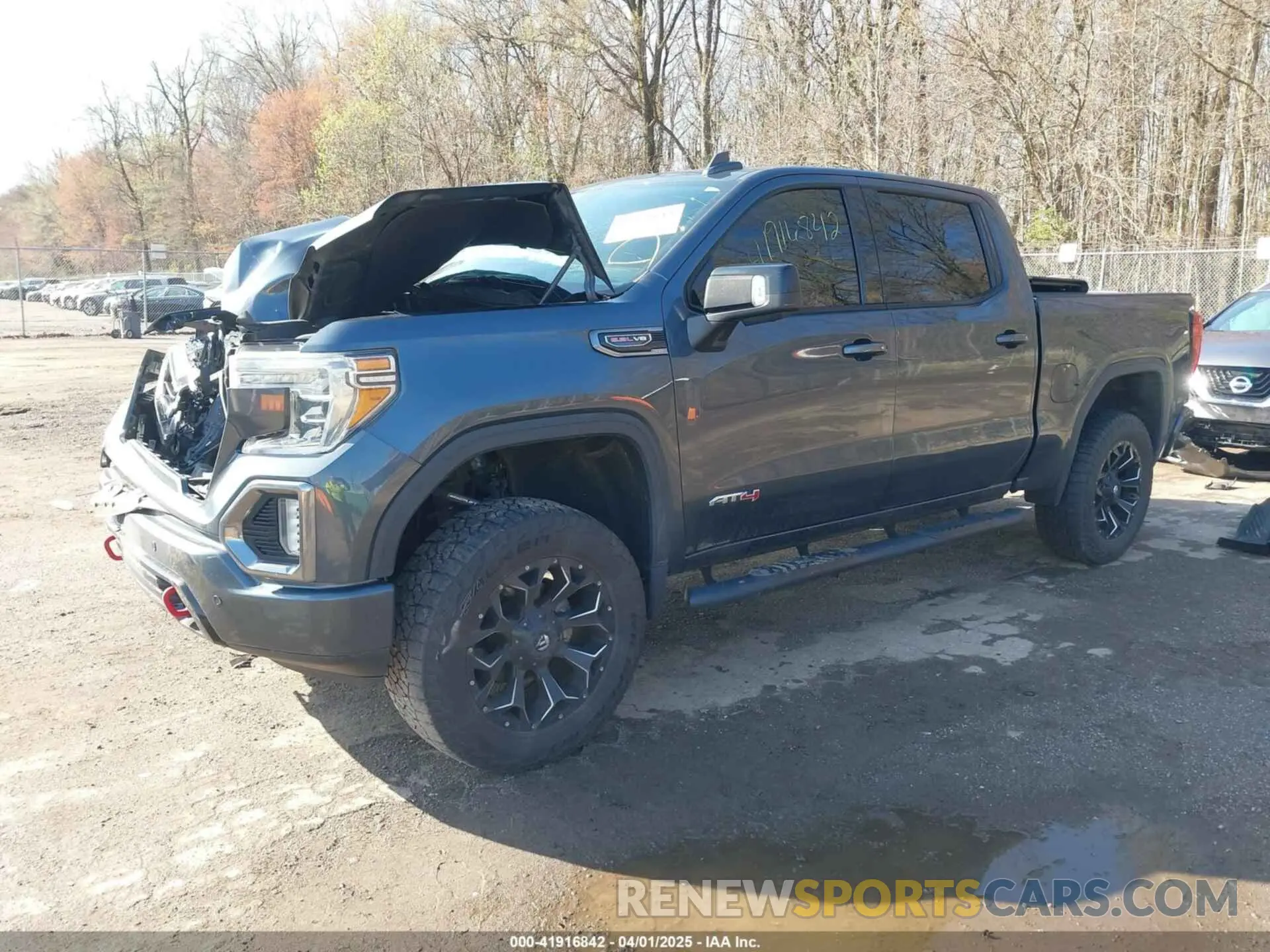 2 Photograph of a damaged car 3GTP9EEL5LG439490 GMC SIERRA 1500 2020