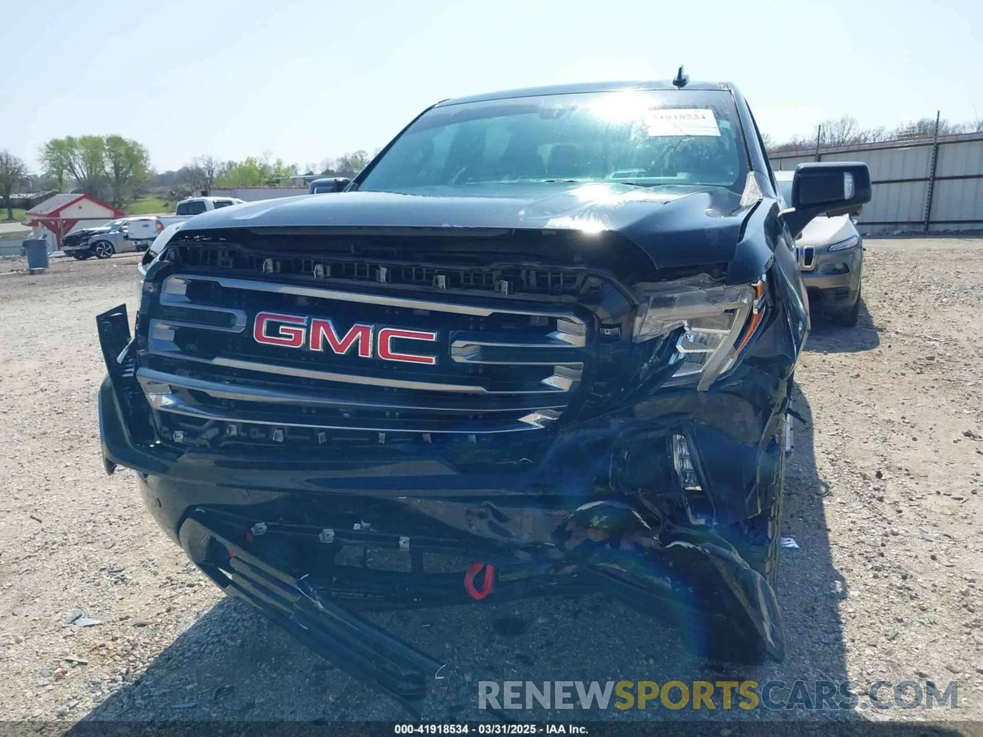 6 Photograph of a damaged car 3GTP9EEL9LG200654 GMC SIERRA 1500 2020