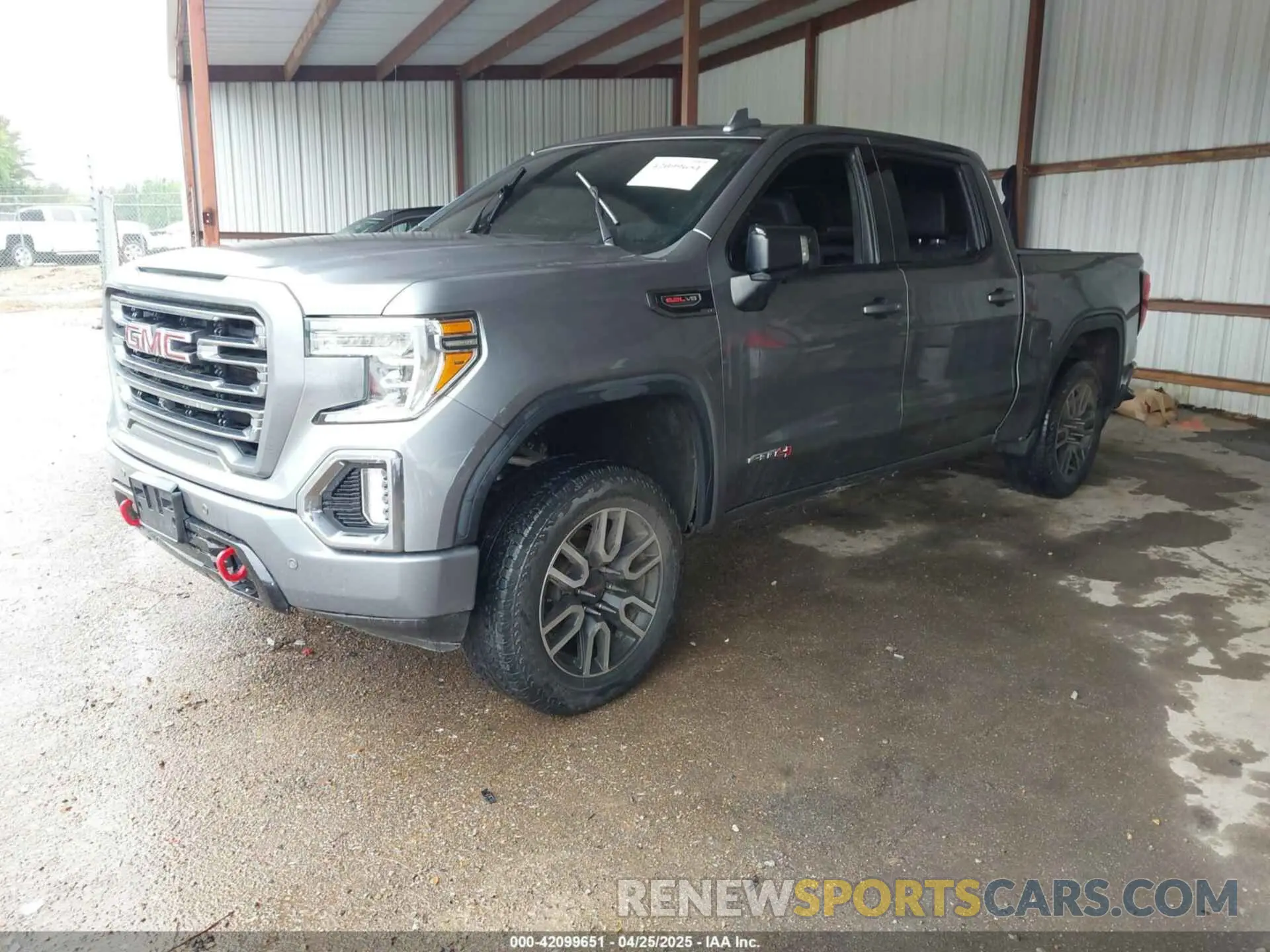 2 Photograph of a damaged car 3GTP9EEL9LG400255 GMC SIERRA 1500 2020