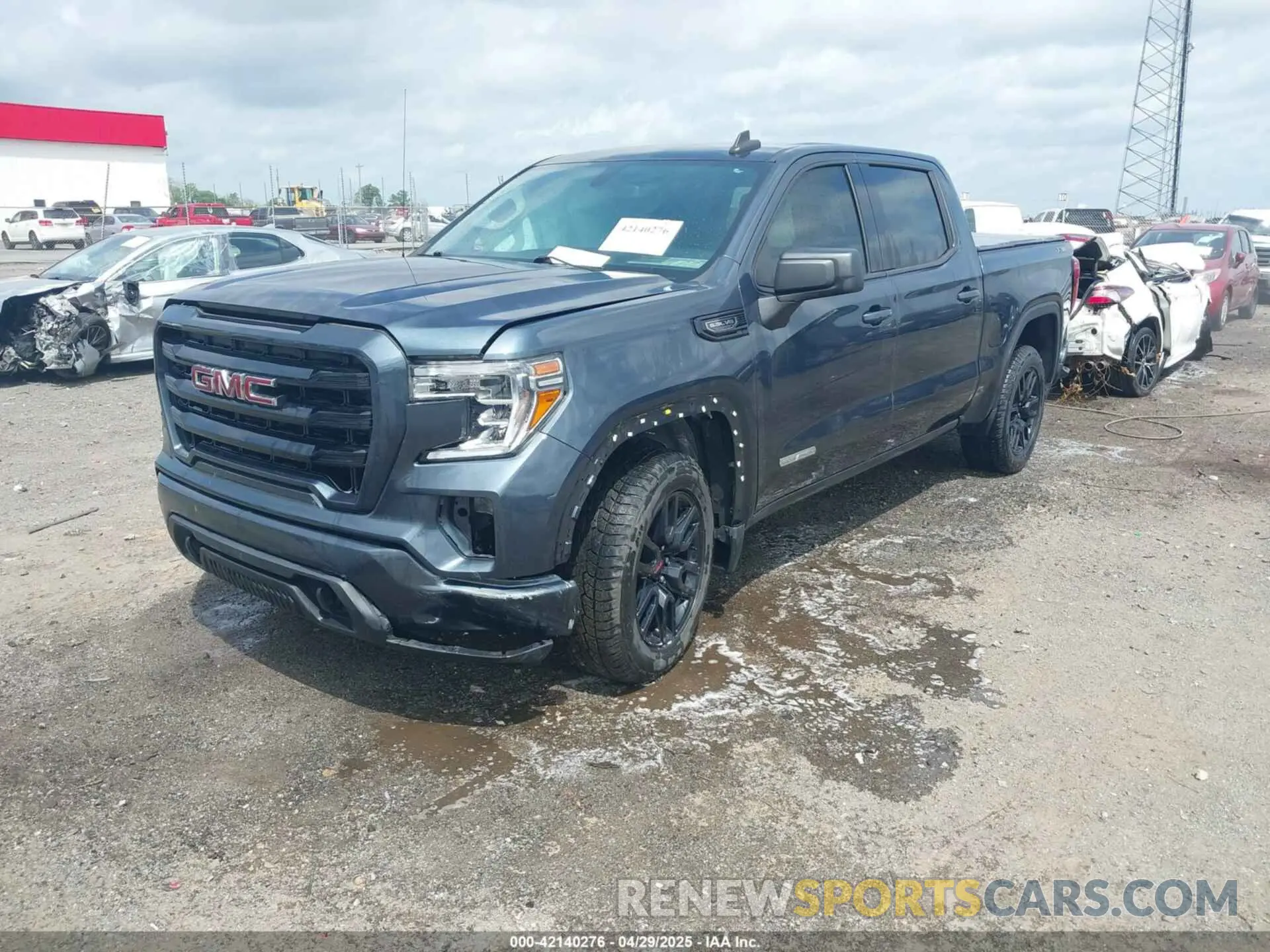2 Photograph of a damaged car 3GTU9CED9LG309633 GMC SIERRA 1500 2020