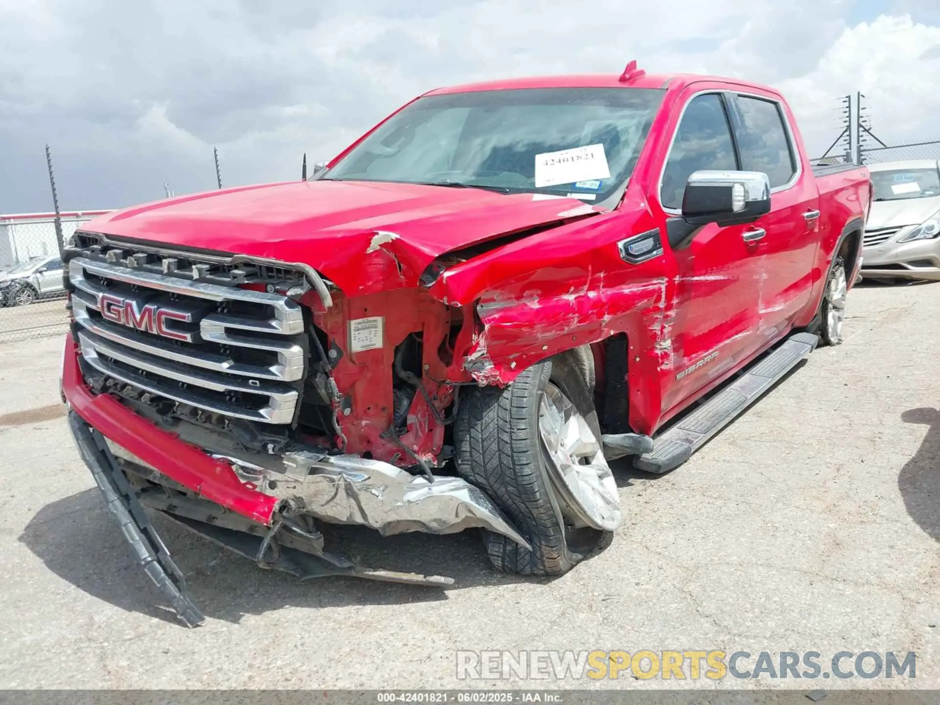 6 Photograph of a damaged car 3GTU9DED1LG112638 GMC SIERRA 1500 2020