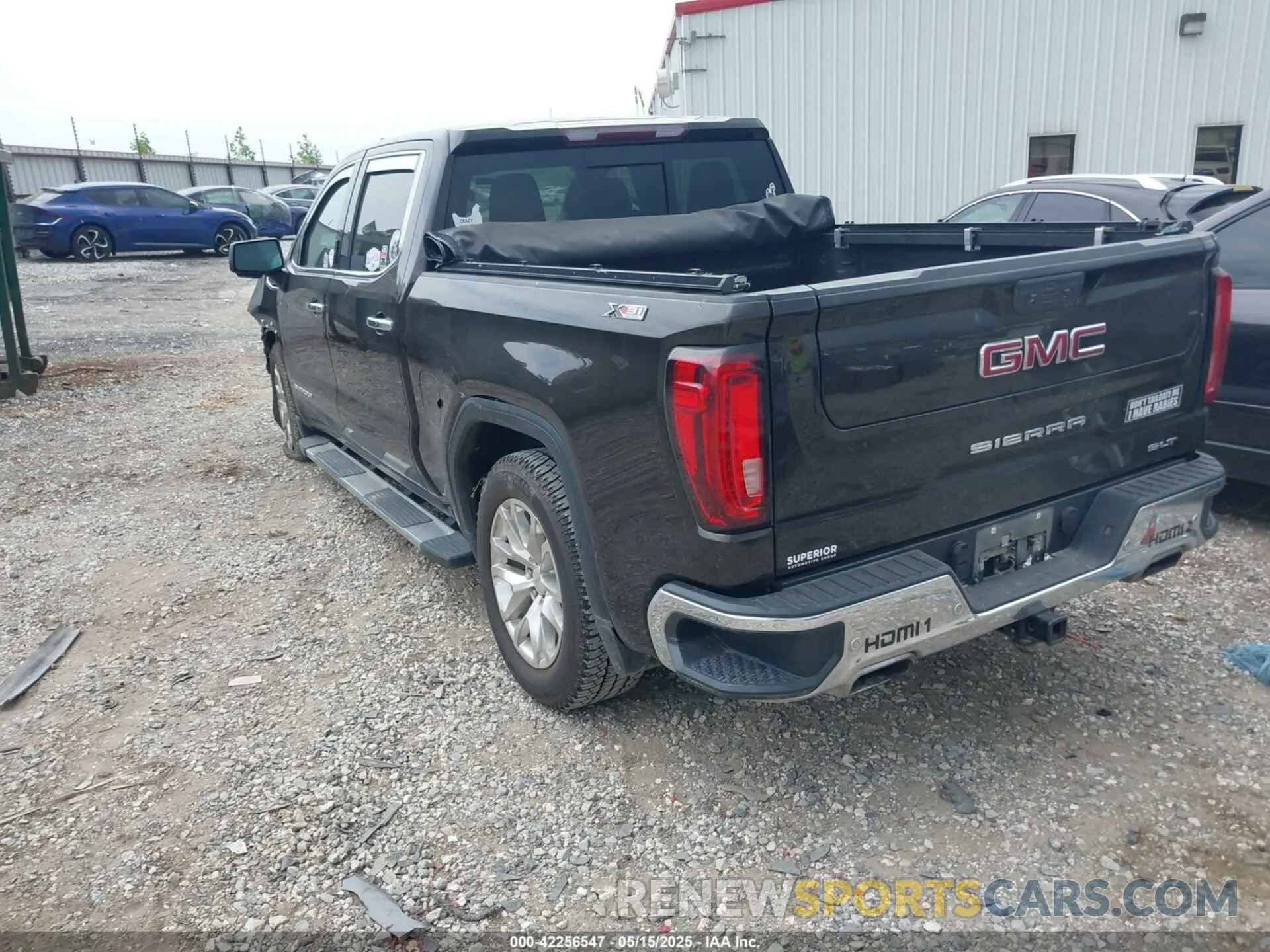 3 Photograph of a damaged car 3GTU9DED1LG146563 GMC SIERRA 1500 2020