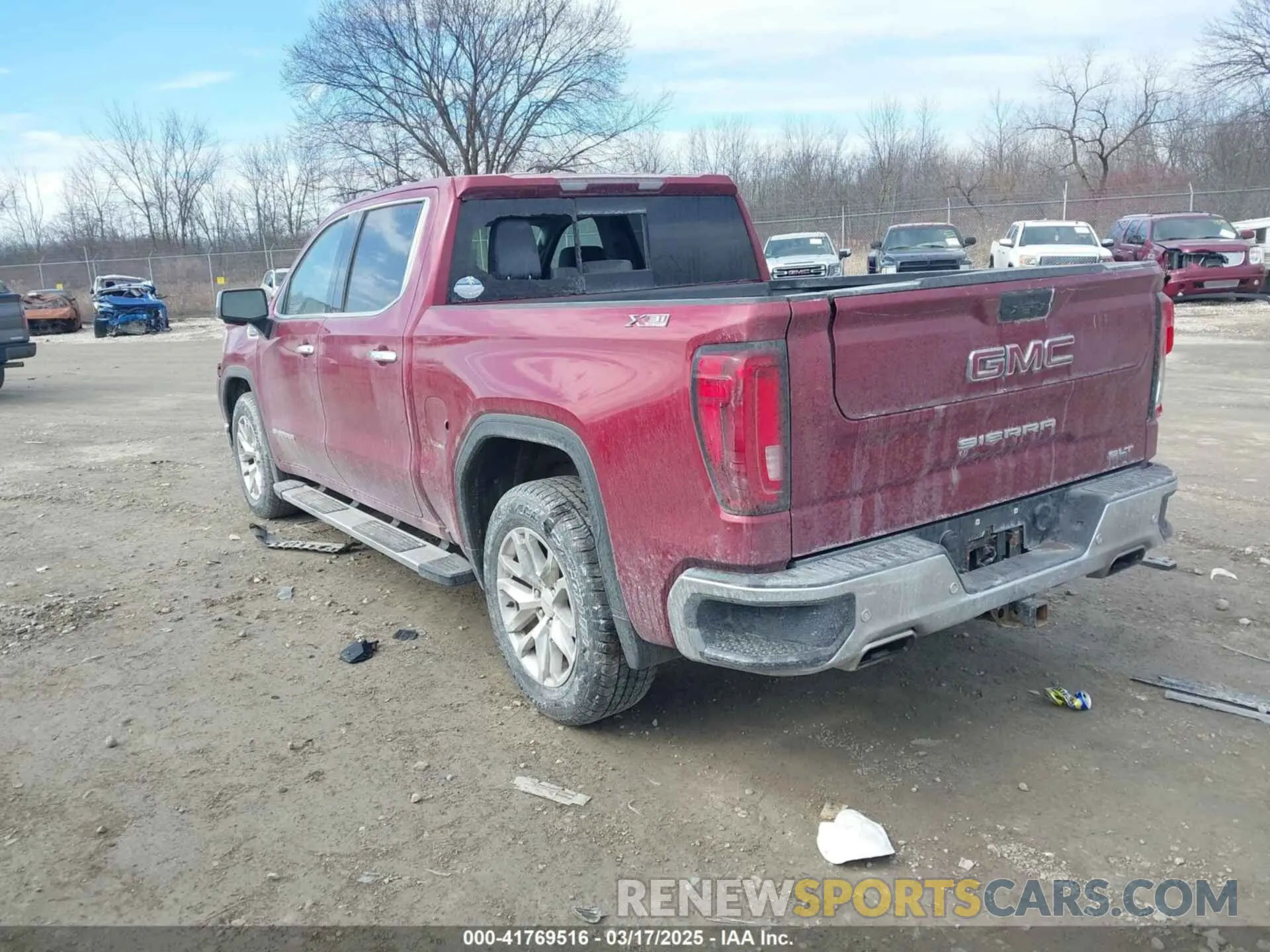 3 Photograph of a damaged car 3GTU9DED2LG252018 GMC SIERRA 1500 2020