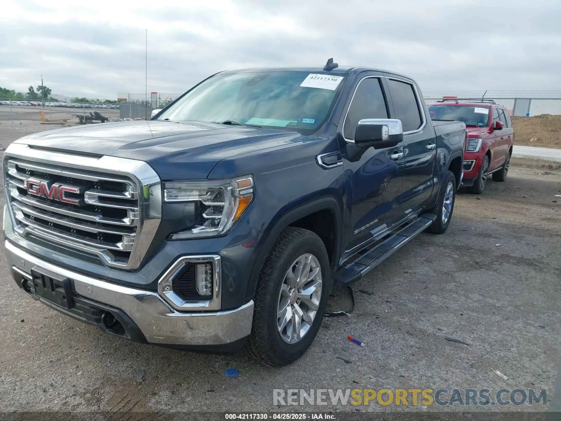 2 Photograph of a damaged car 3GTU9DED9LG410046 GMC SIERRA 1500 2020