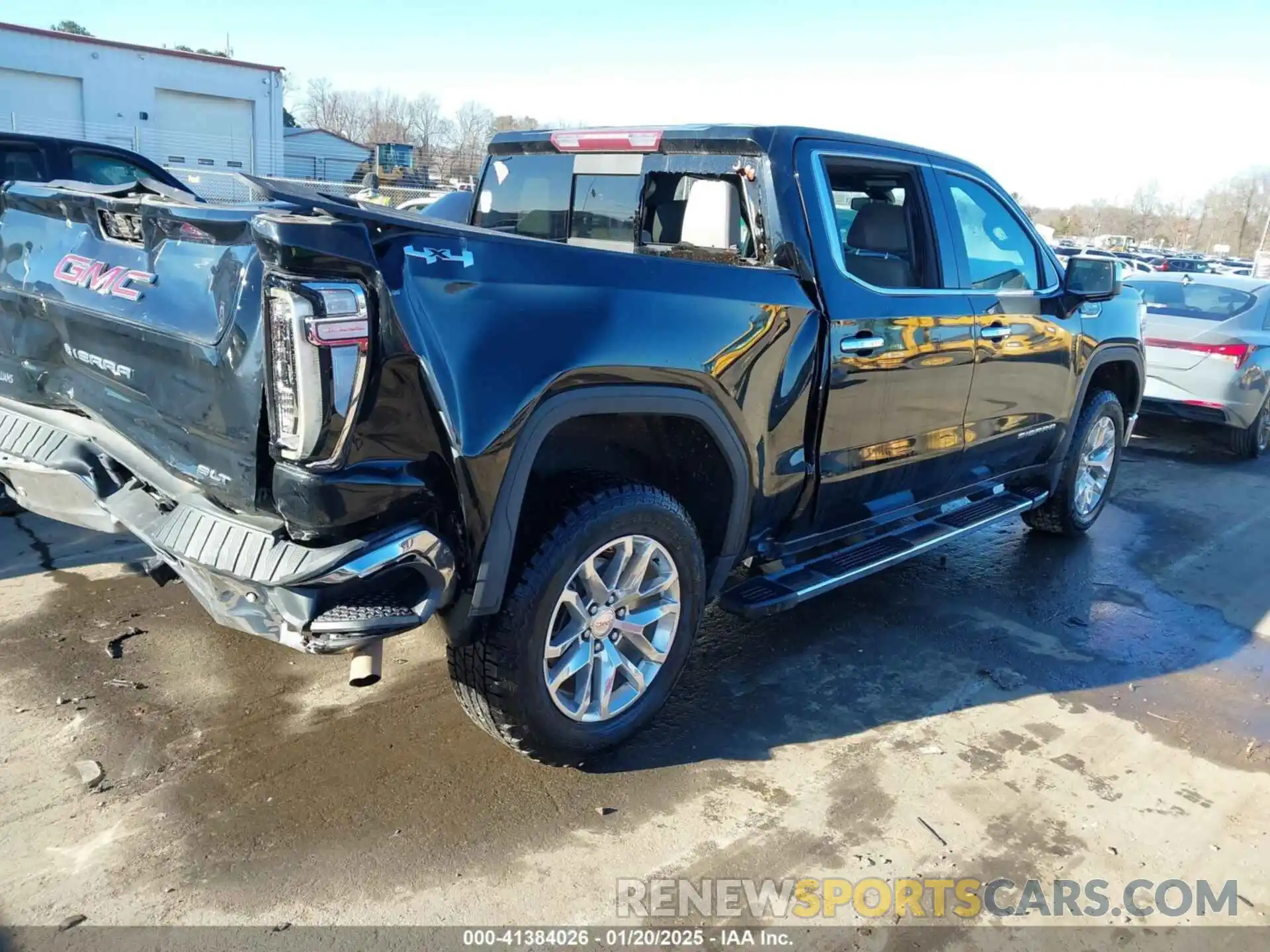 4 Photograph of a damaged car 3GTU9DEDXLG160073 GMC SIERRA 1500 2020