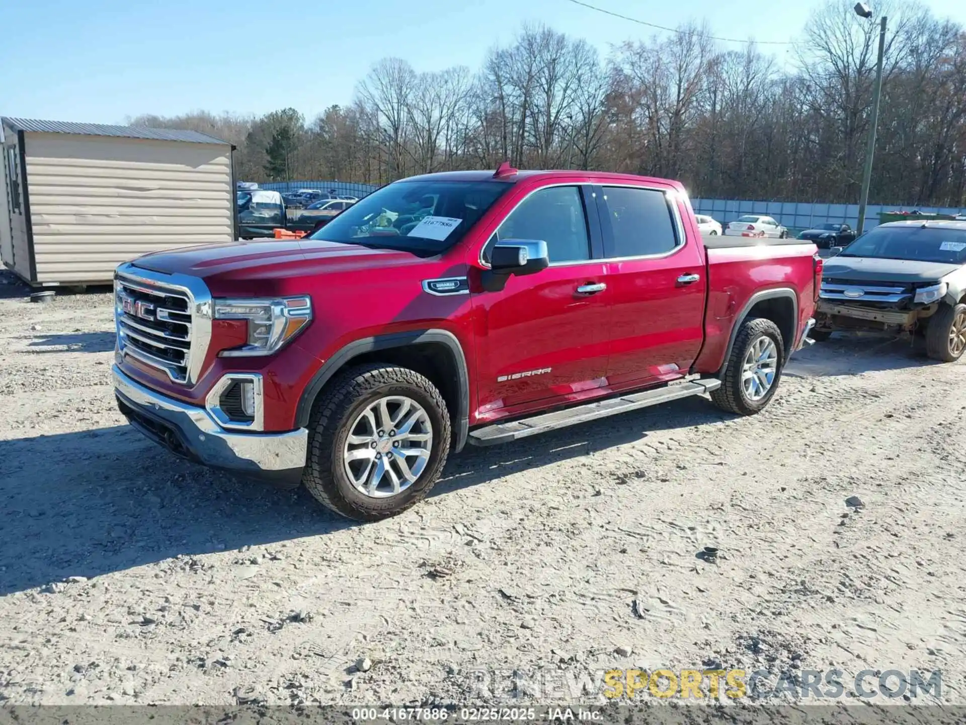 2 Photograph of a damaged car 3GTU9DET9LG287470 GMC SIERRA 1500 2020