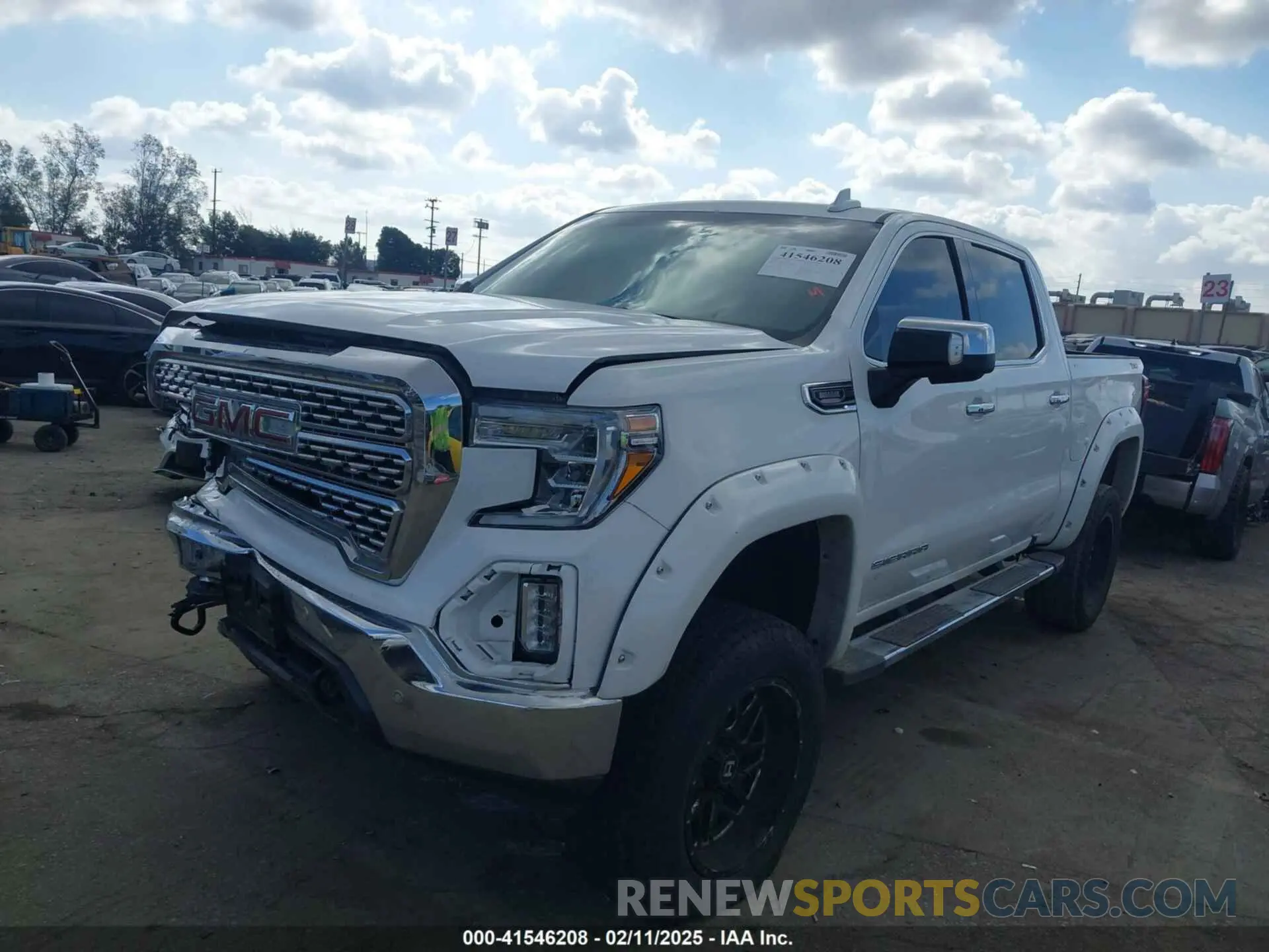 2 Photograph of a damaged car 3GTU9DETXLG292712 GMC SIERRA 1500 2020