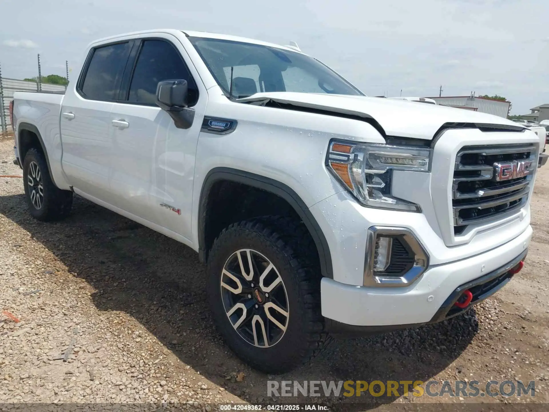 1 Photograph of a damaged car 3GTU9EETXLG450276 GMC SIERRA 1500 2020
