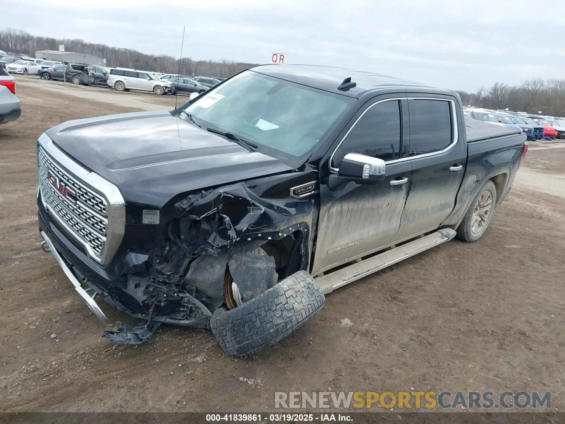 2 Photograph of a damaged car 3GTU9FED5LG249125 GMC SIERRA 1500 2020