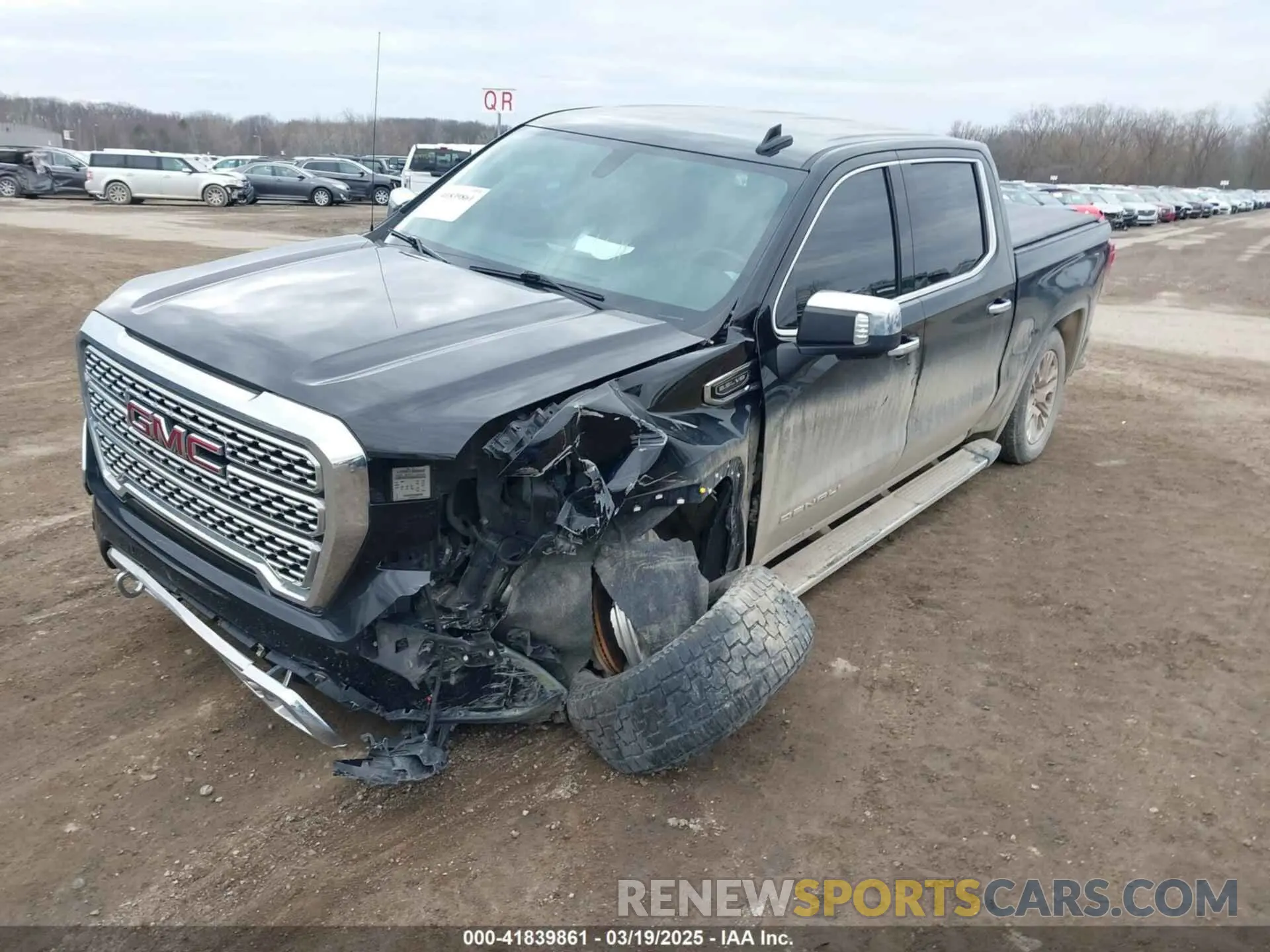 6 Photograph of a damaged car 3GTU9FED5LG249125 GMC SIERRA 1500 2020