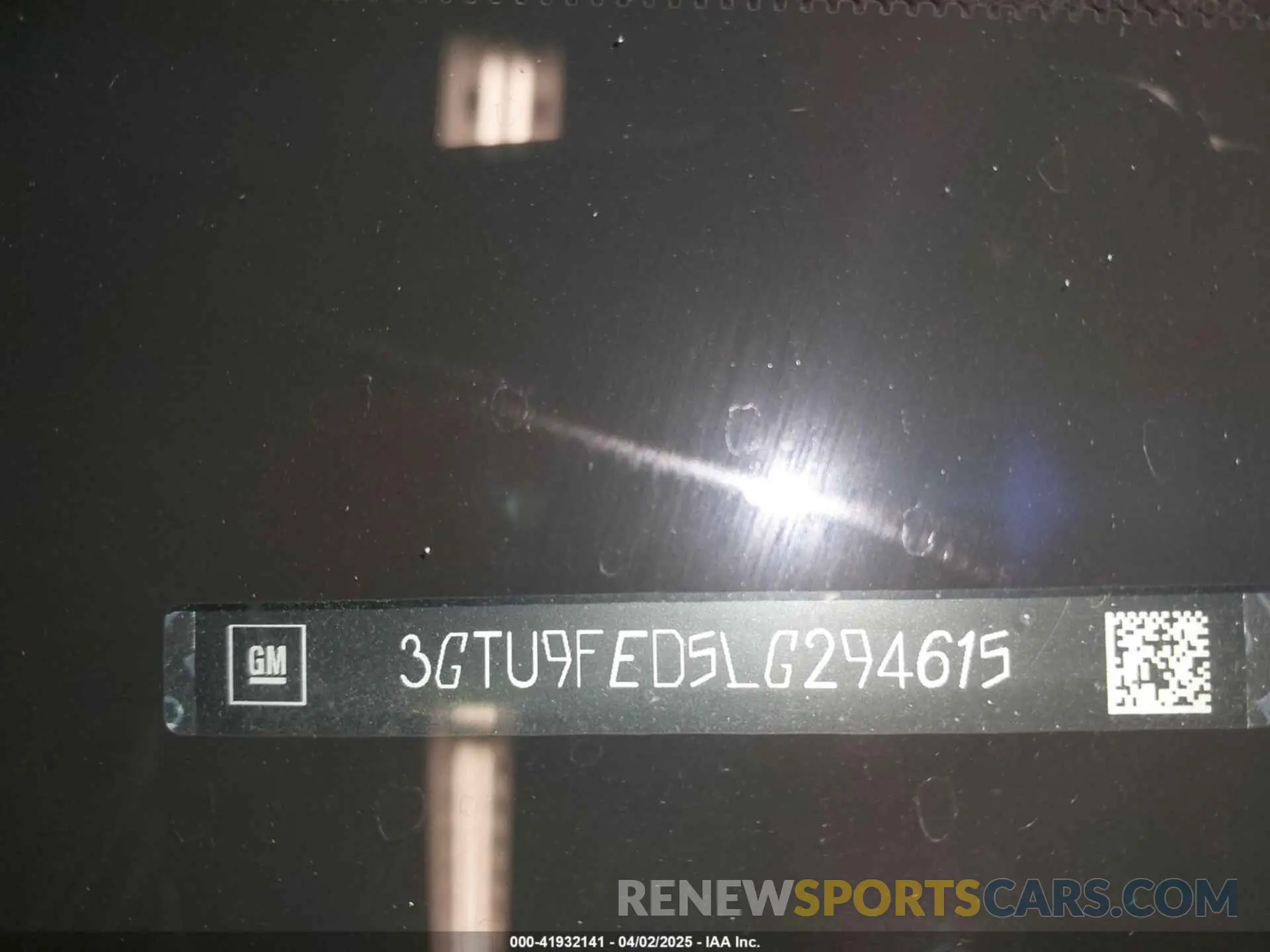 19 Photograph of a damaged car 3GTU9FED5LG294615 GMC SIERRA 1500 2020