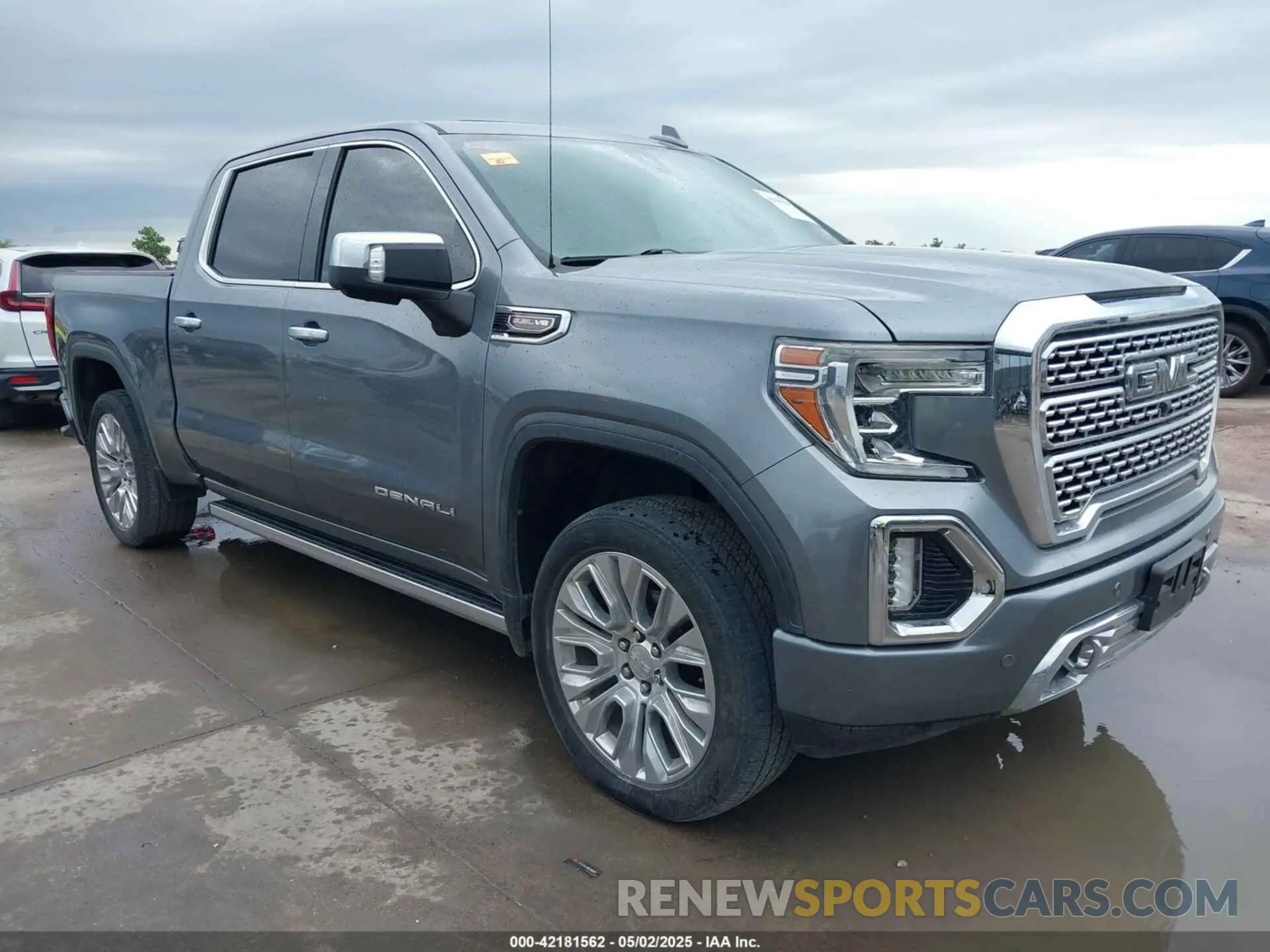 1 Photograph of a damaged car 3GTU9FEL2LG360724 GMC SIERRA 1500 2020
