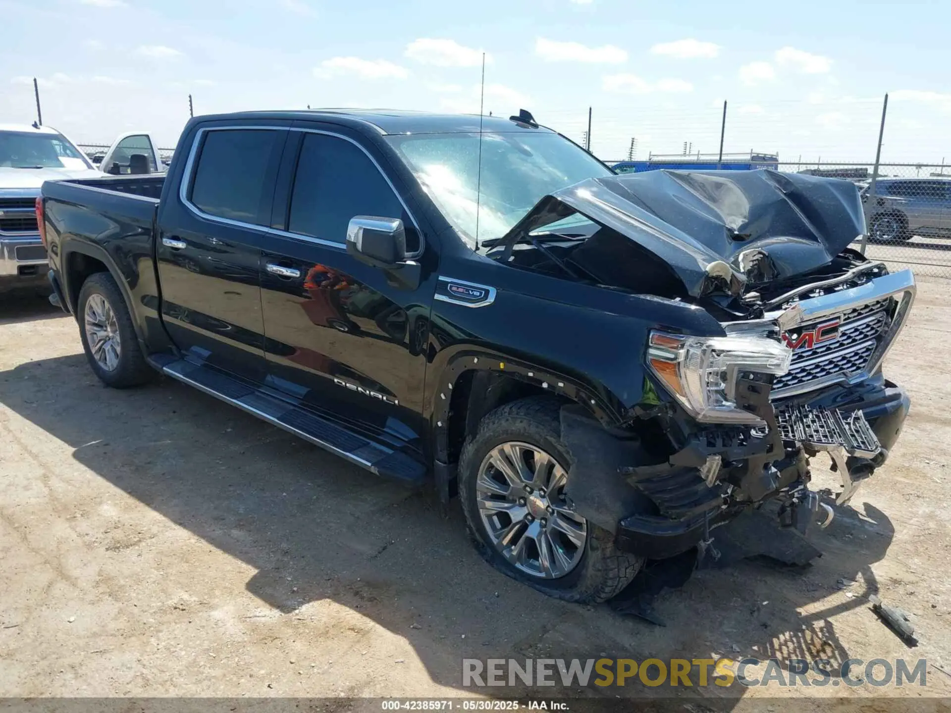 1 Photograph of a damaged car 3GTU9FEL3LG286729 GMC SIERRA 1500 2020