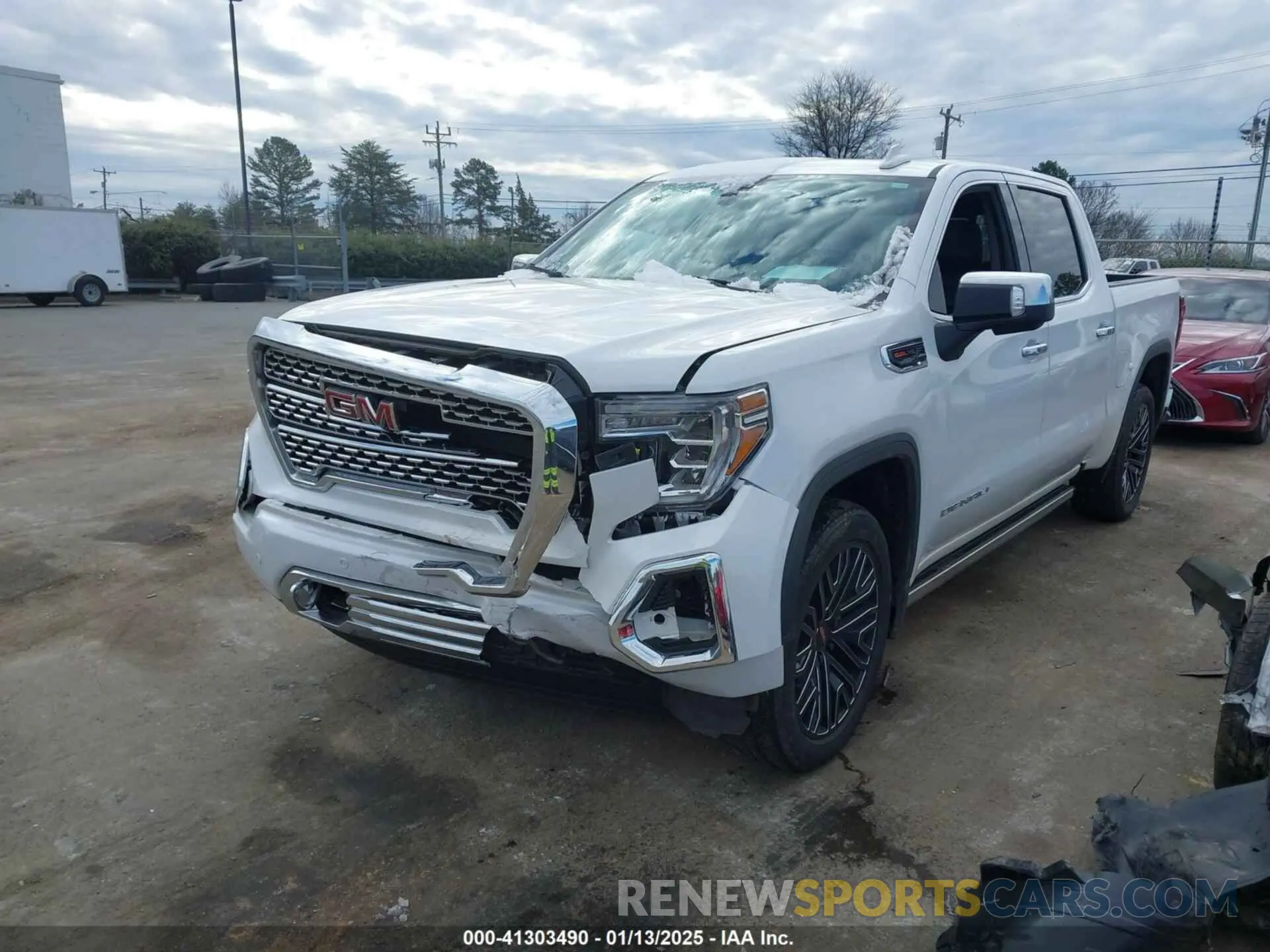 2 Photograph of a damaged car 3GTU9FELXLG371258 GMC SIERRA 1500 2020