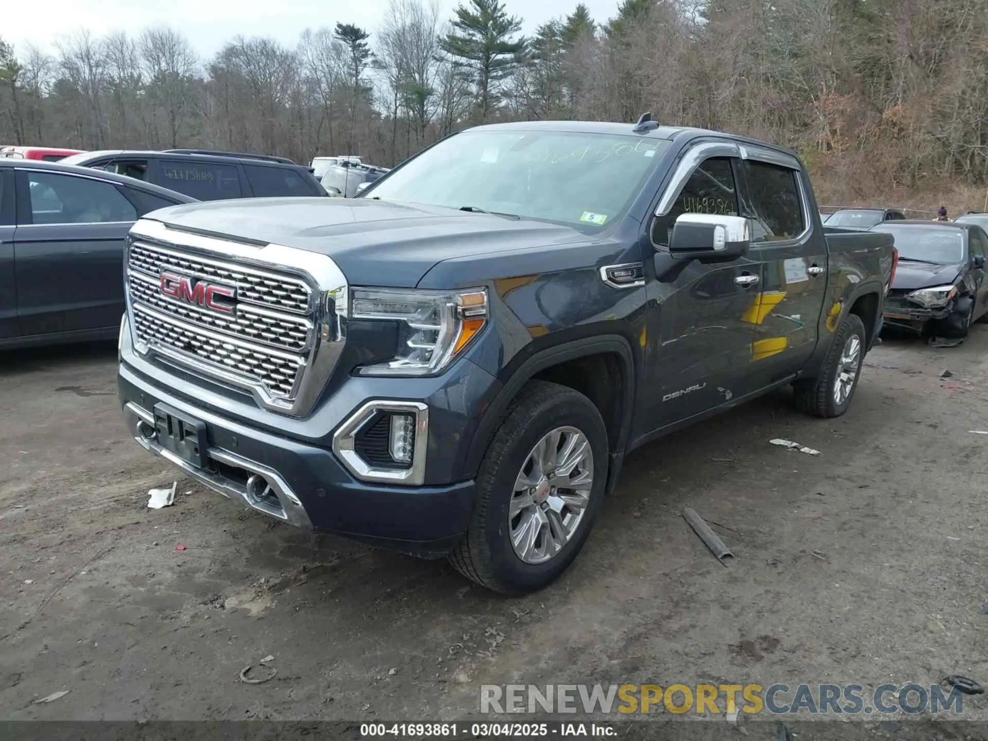 2 Photograph of a damaged car 3GTU9FET7LG224315 GMC SIERRA 1500 2020