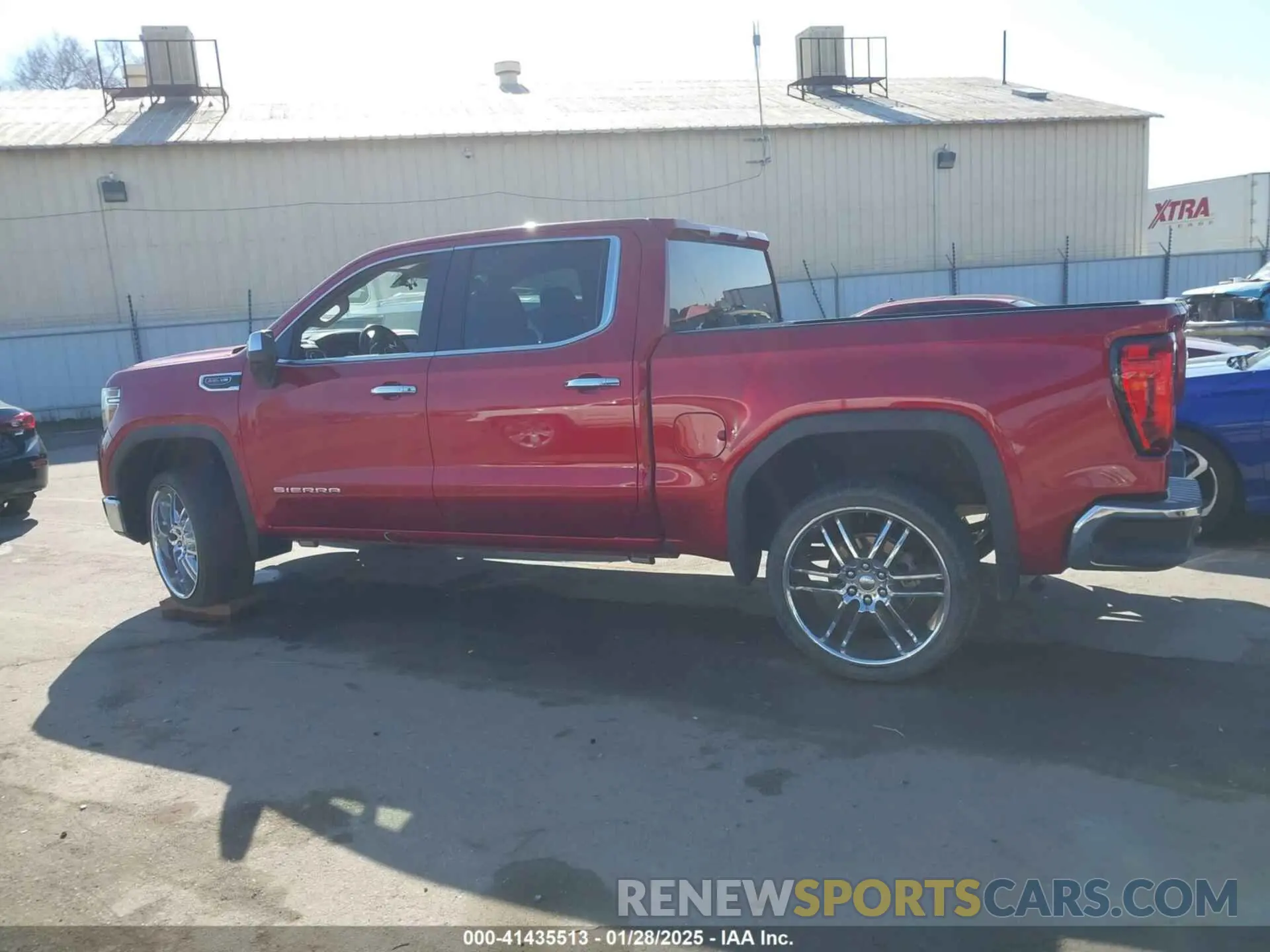 14 Photograph of a damaged car 1GTP8DED2MZ207243 GMC SIERRA 1500 2021