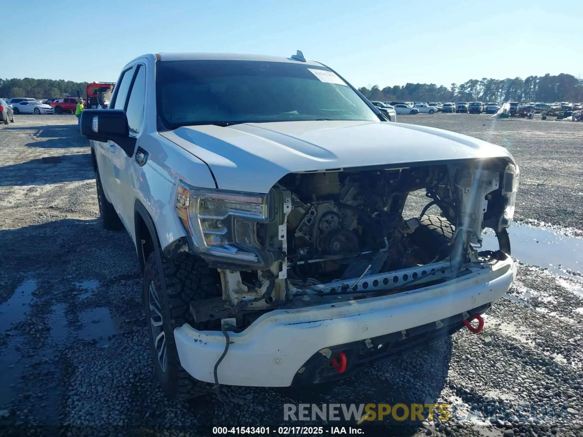 6 Photograph of a damaged car 1GTP9EEL4MZ227164 GMC SIERRA 1500 2021