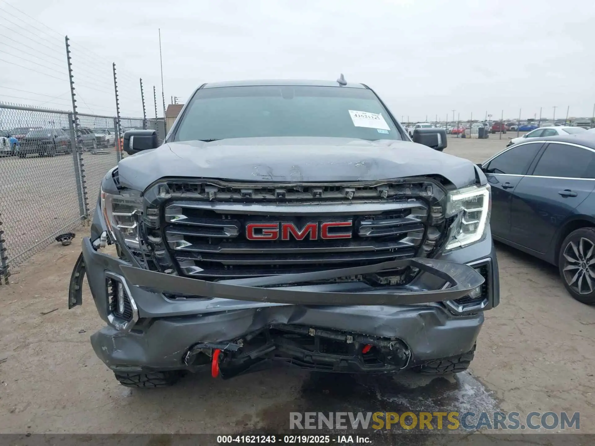 12 Photograph of a damaged car 1GTP9EEL4MZ412198 GMC SIERRA 1500 2021