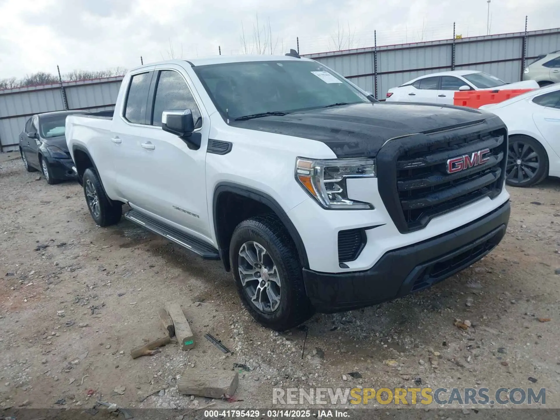 1 Photograph of a damaged car 1GTR8BEK6MZ279543 GMC SIERRA 1500 2021