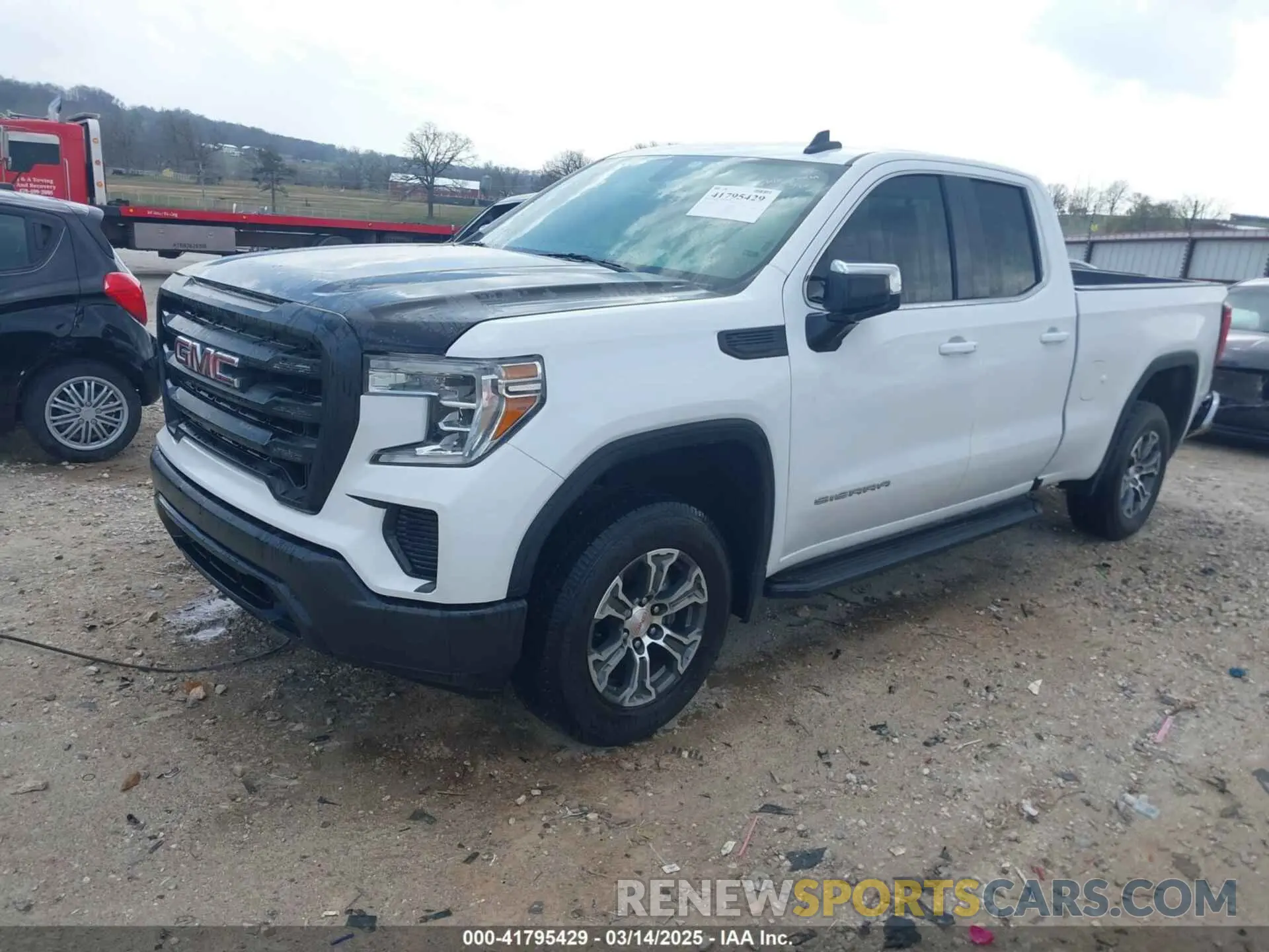 2 Photograph of a damaged car 1GTR8BEK6MZ279543 GMC SIERRA 1500 2021