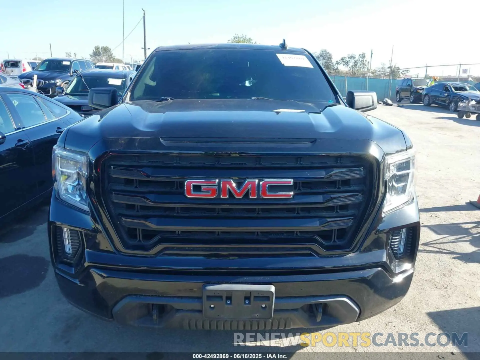 11 Photograph of a damaged car 1GTR9CED7MZ225866 GMC SIERRA 1500 2021