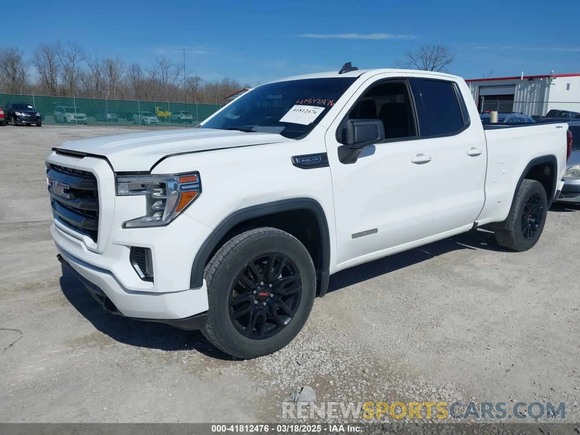 2 Photograph of a damaged car 1GTR9CED9MZ143573 GMC SIERRA 1500 2021