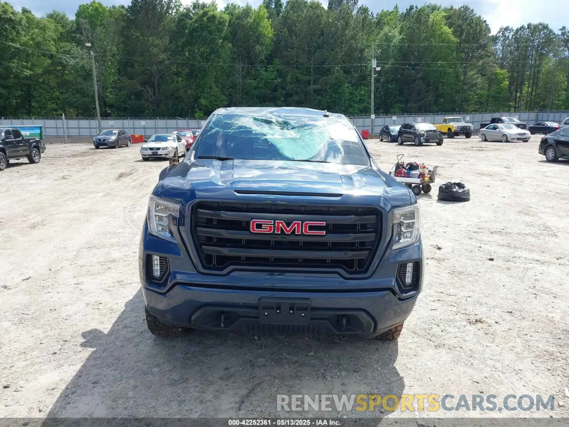 6 Photograph of a damaged car 1GTU9CED7MZ152072 GMC SIERRA 1500 2021