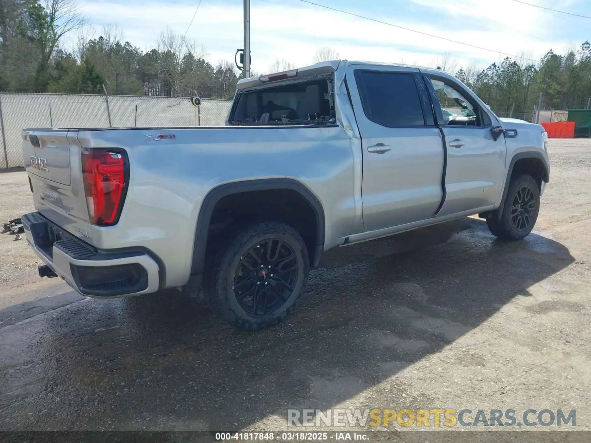 4 Photograph of a damaged car 1GTU9CET0MZ350838 GMC SIERRA 1500 2021