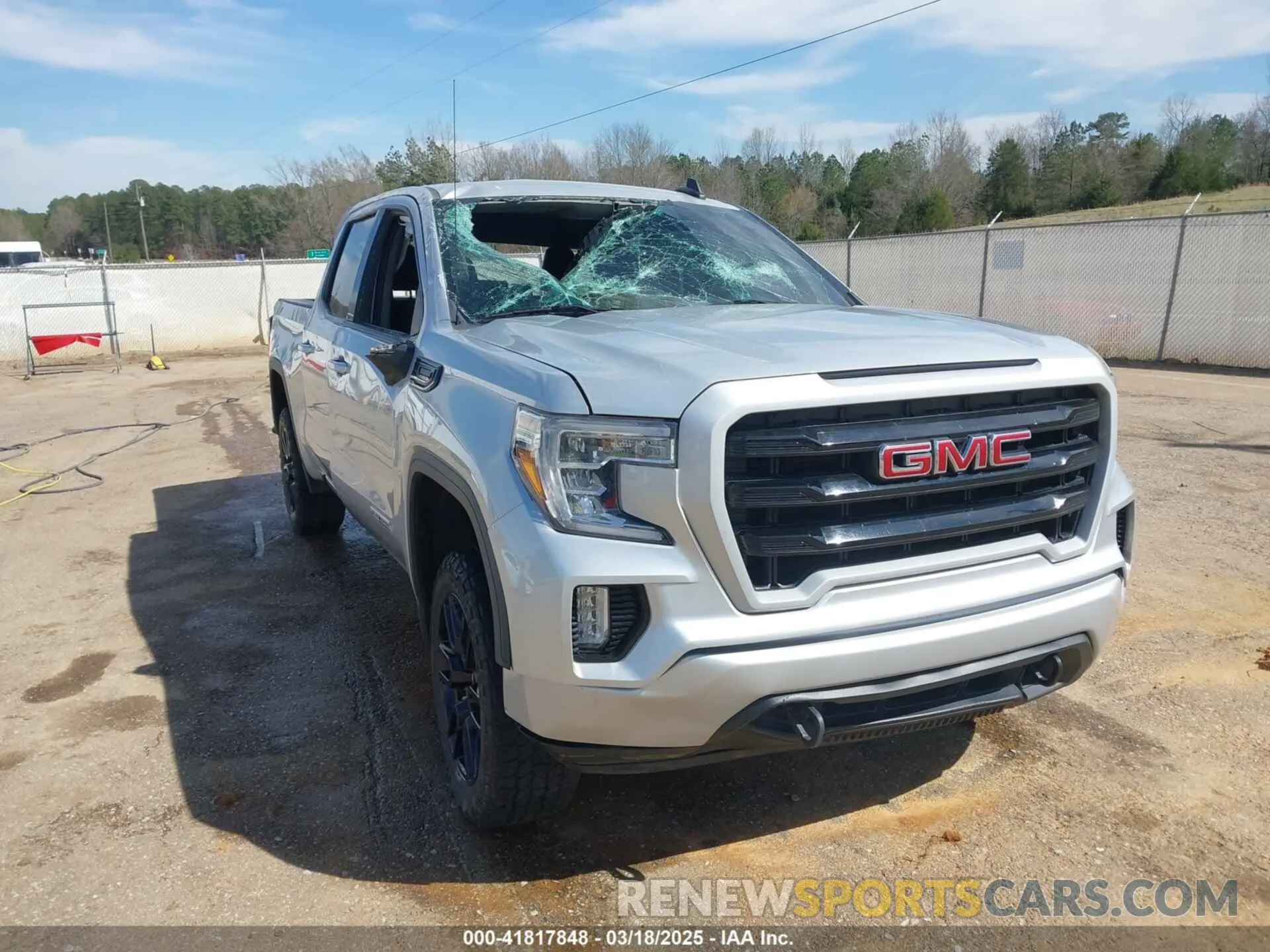 6 Photograph of a damaged car 1GTU9CET0MZ350838 GMC SIERRA 1500 2021