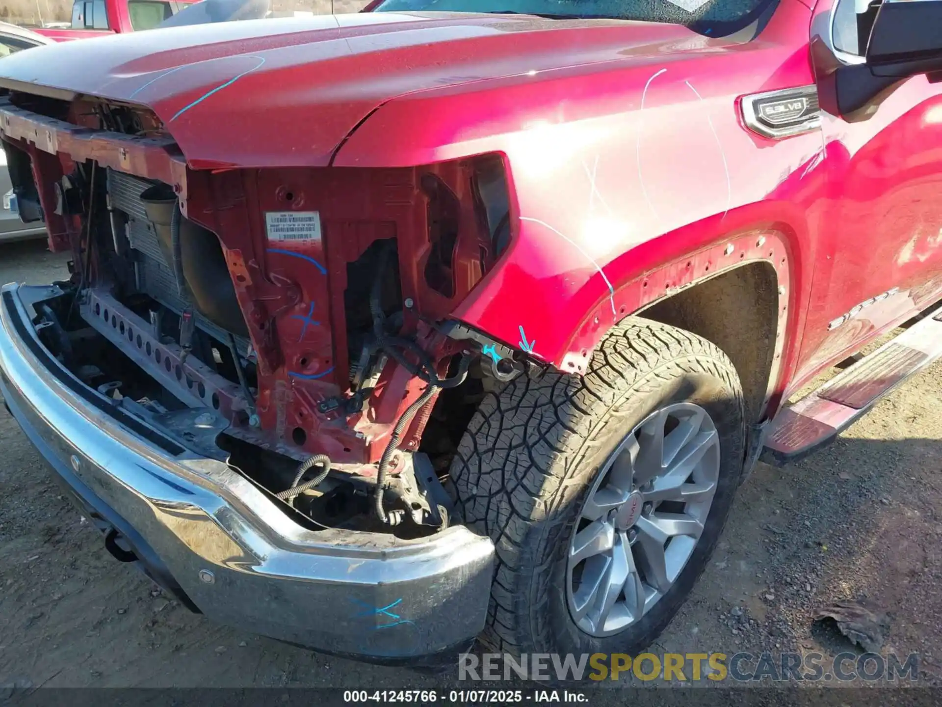 18 Photograph of a damaged car 1GTU9DED5MZ154943 GMC SIERRA 1500 2021