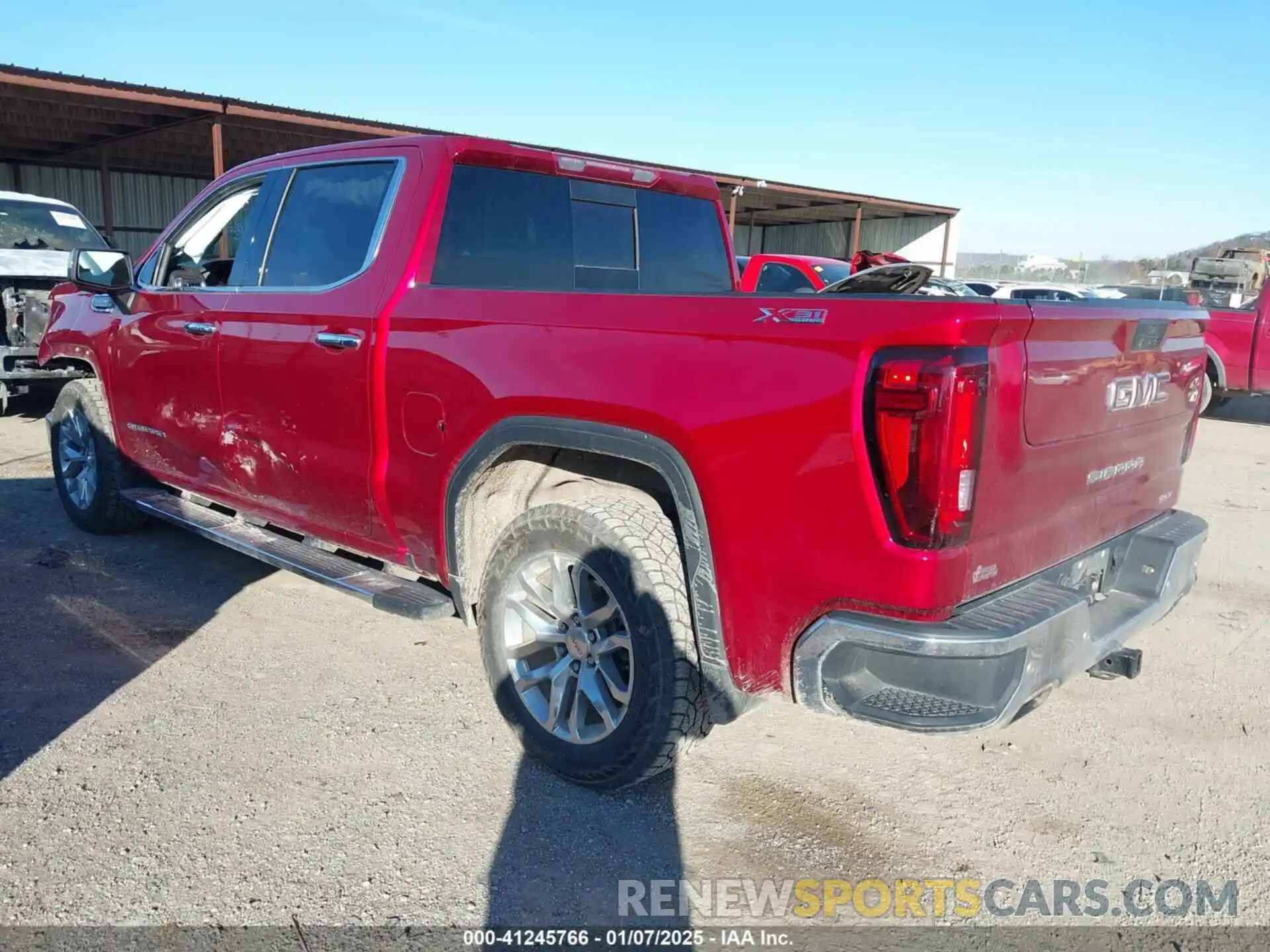 3 Photograph of a damaged car 1GTU9DED5MZ154943 GMC SIERRA 1500 2021