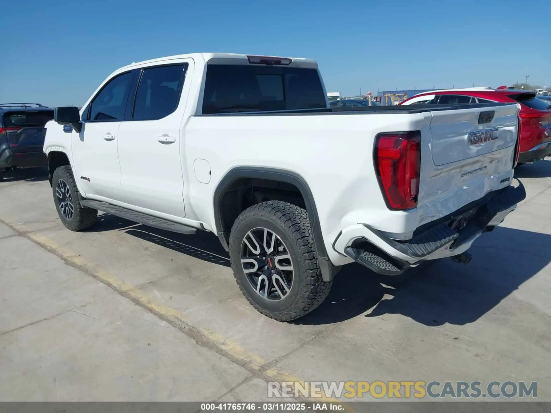 3 Photograph of a damaged car 1GTU9EET6MZ178665 GMC SIERRA 1500 2021