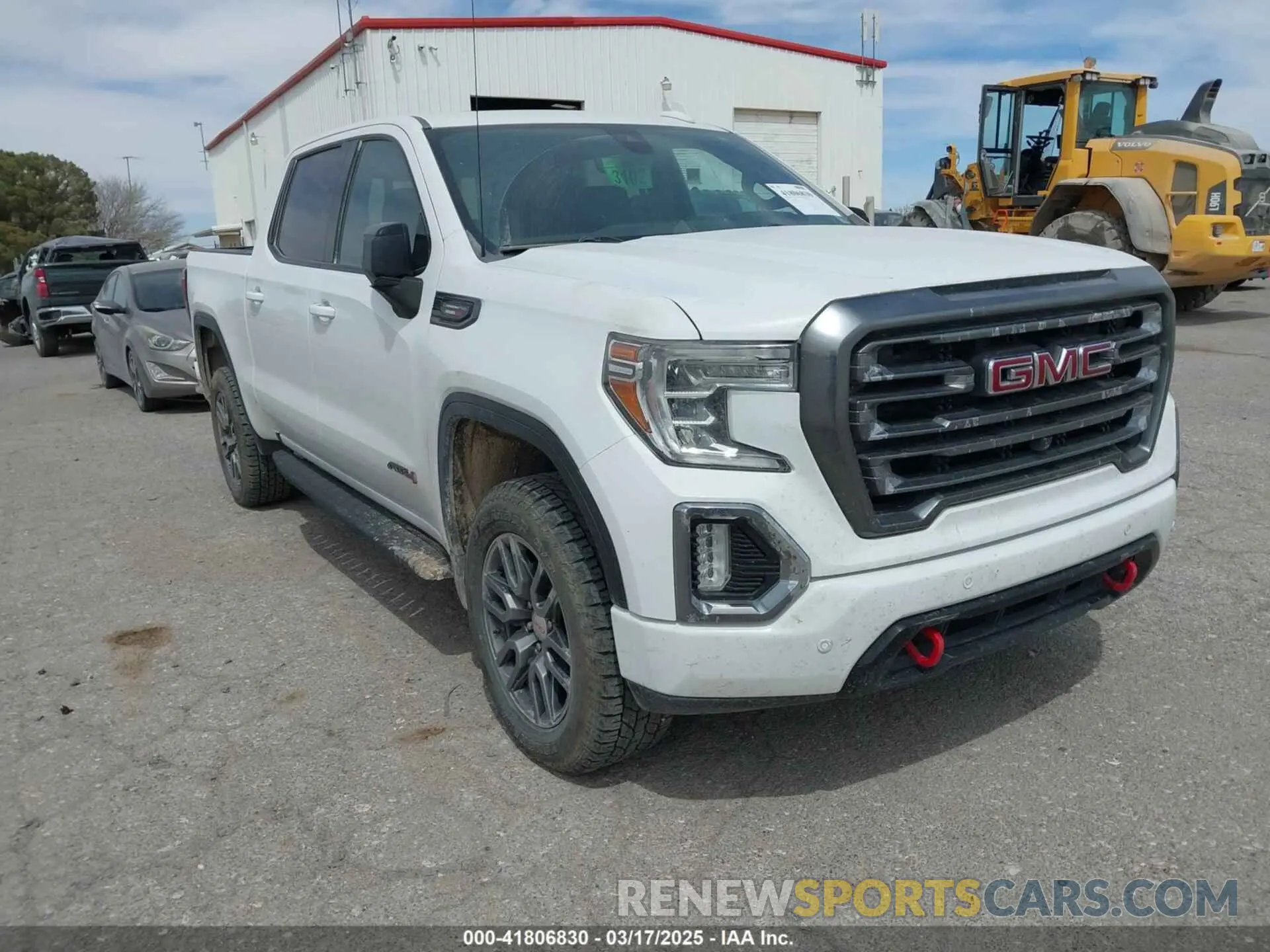1 Photograph of a damaged car 1GTU9EET9MZ186193 GMC SIERRA 1500 2021