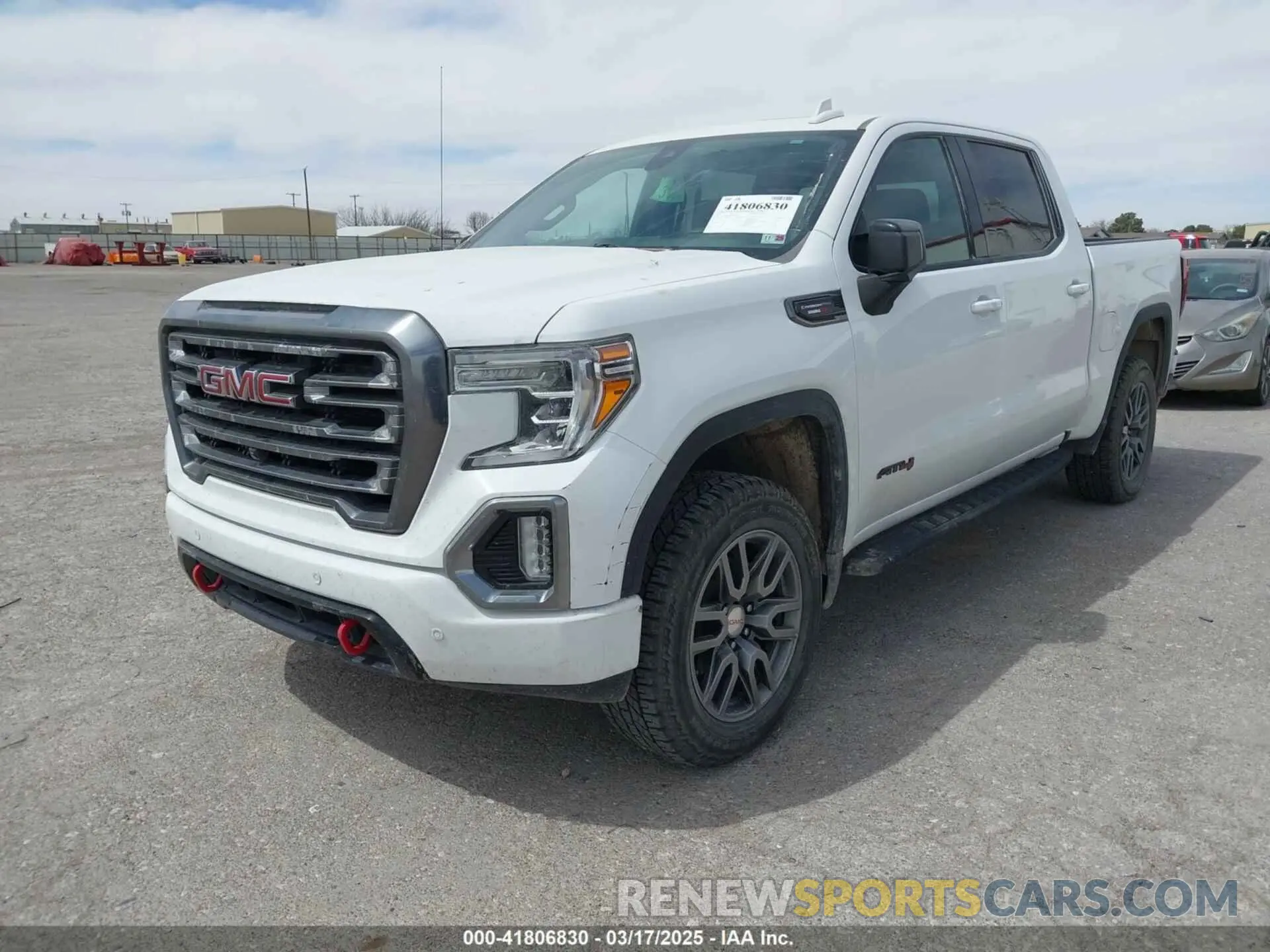2 Photograph of a damaged car 1GTU9EET9MZ186193 GMC SIERRA 1500 2021