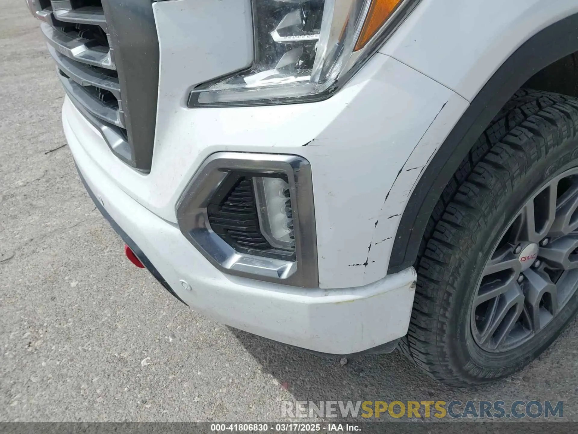 6 Photograph of a damaged car 1GTU9EET9MZ186193 GMC SIERRA 1500 2021