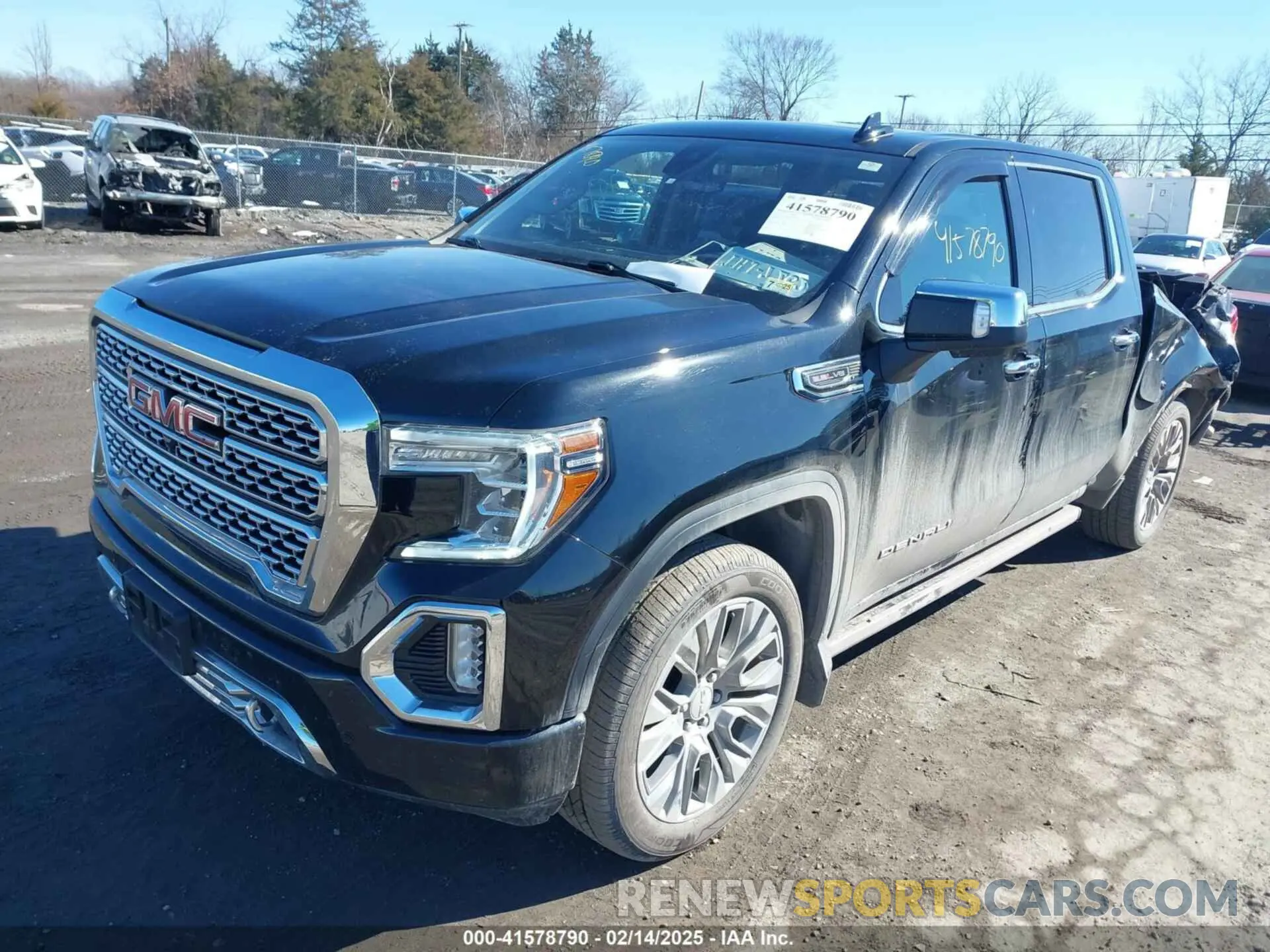 2 Photograph of a damaged car 1GTU9FEL1MZ245338 GMC SIERRA 1500 2021
