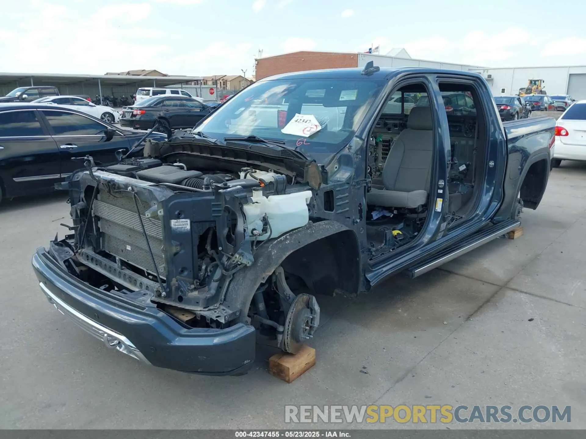 6 Photograph of a damaged car 1GTU9FEL7MZ303470 GMC SIERRA 1500 2021