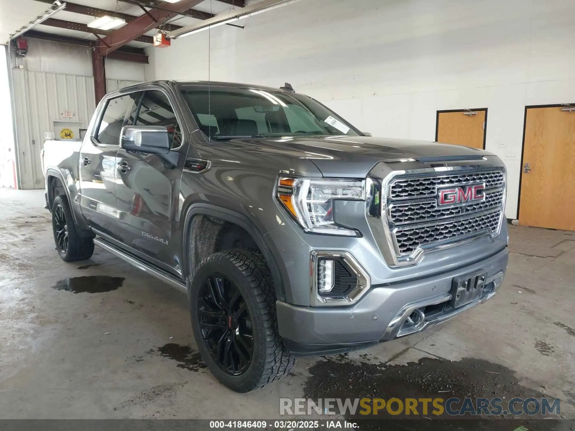 1 Photograph of a damaged car 1GTU9FET4MZ271769 GMC SIERRA 1500 2021